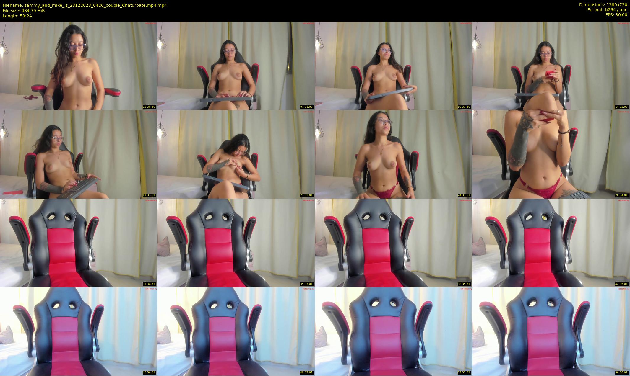 sammy_and_mike_ls — 60 minute Chaturbate couple cam show recording, 720p, Dec 23, 2023
