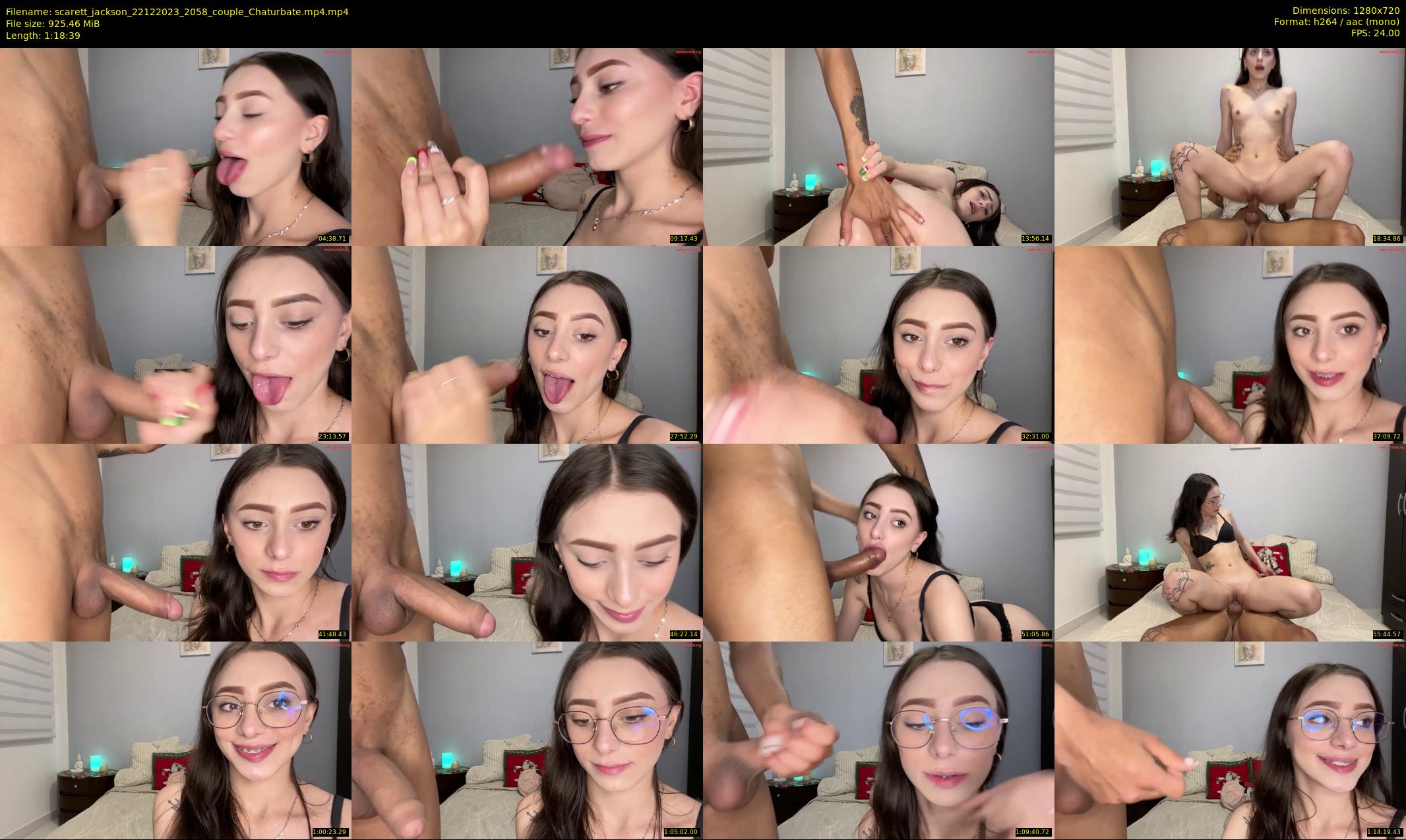 scarett_jackson — 79 minute Chaturbate female cam show recording, 720p, Dec 22, 2023