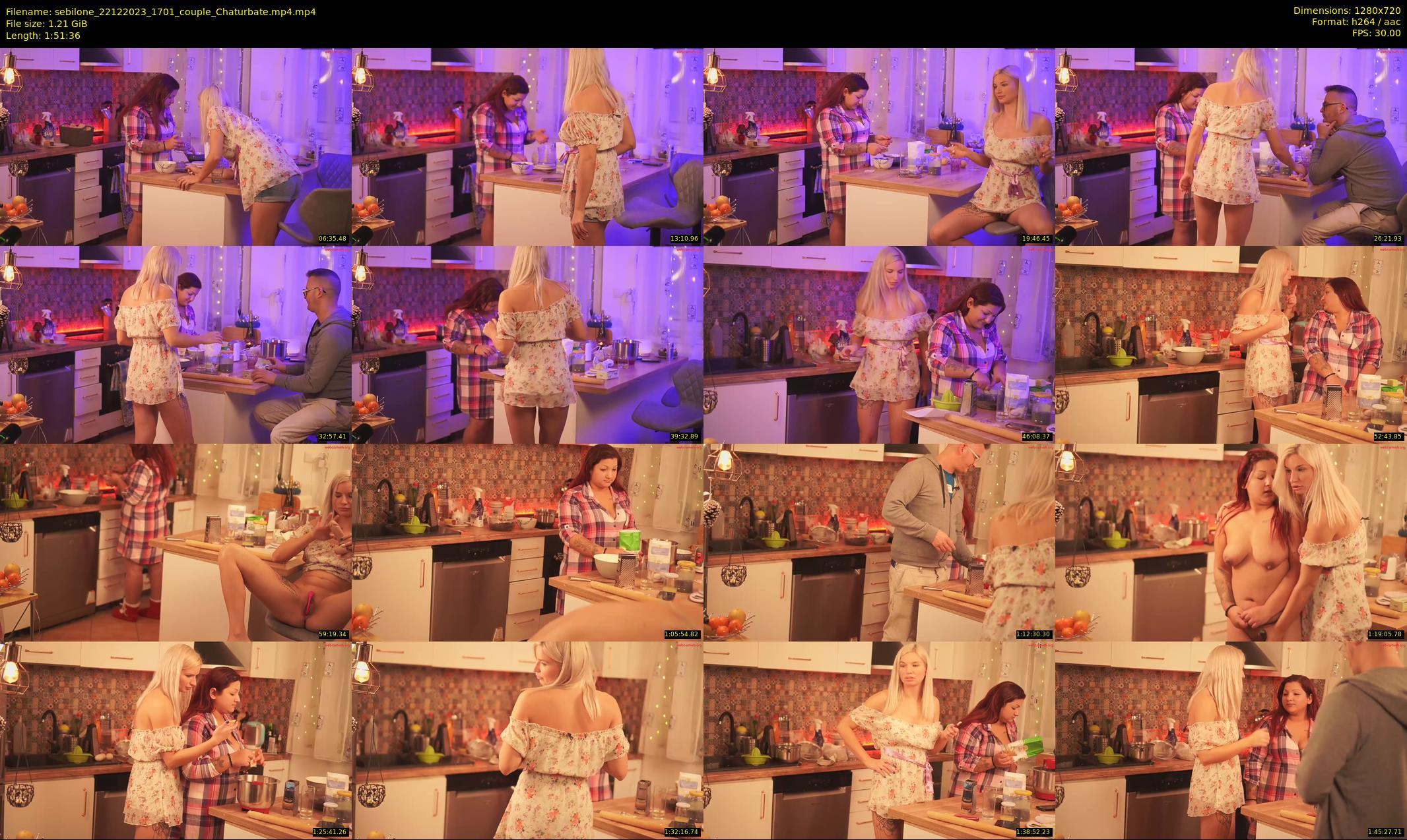 sebilone — 112 minute Chaturbate couple cam show recording, 720p, Dec 22, 2023