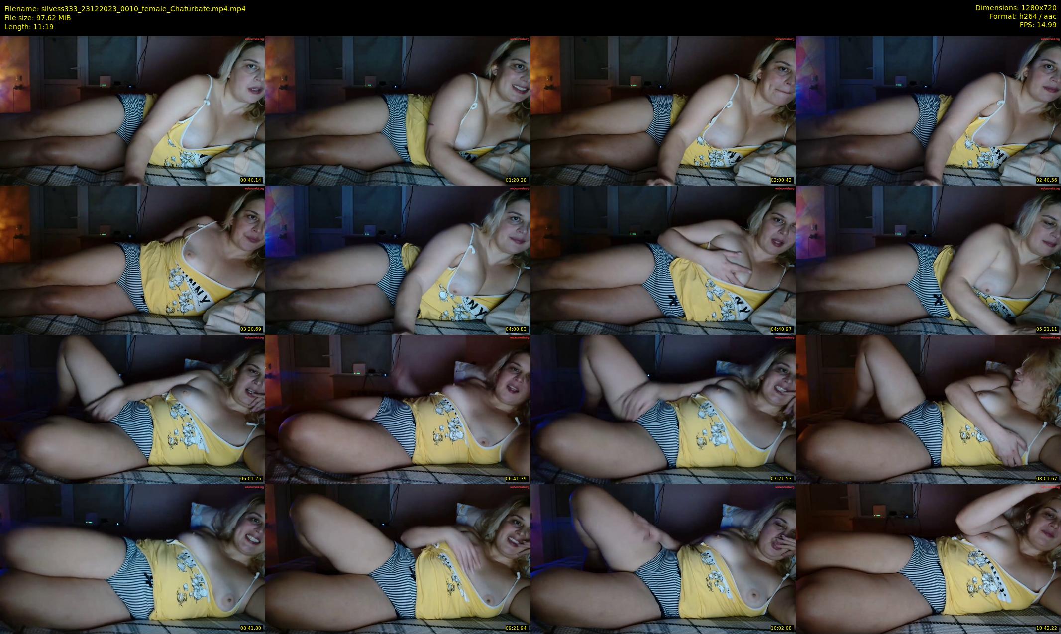 silvess333 — 12 minute Chaturbate female cam show recording, 720p, Dec 23, 2023