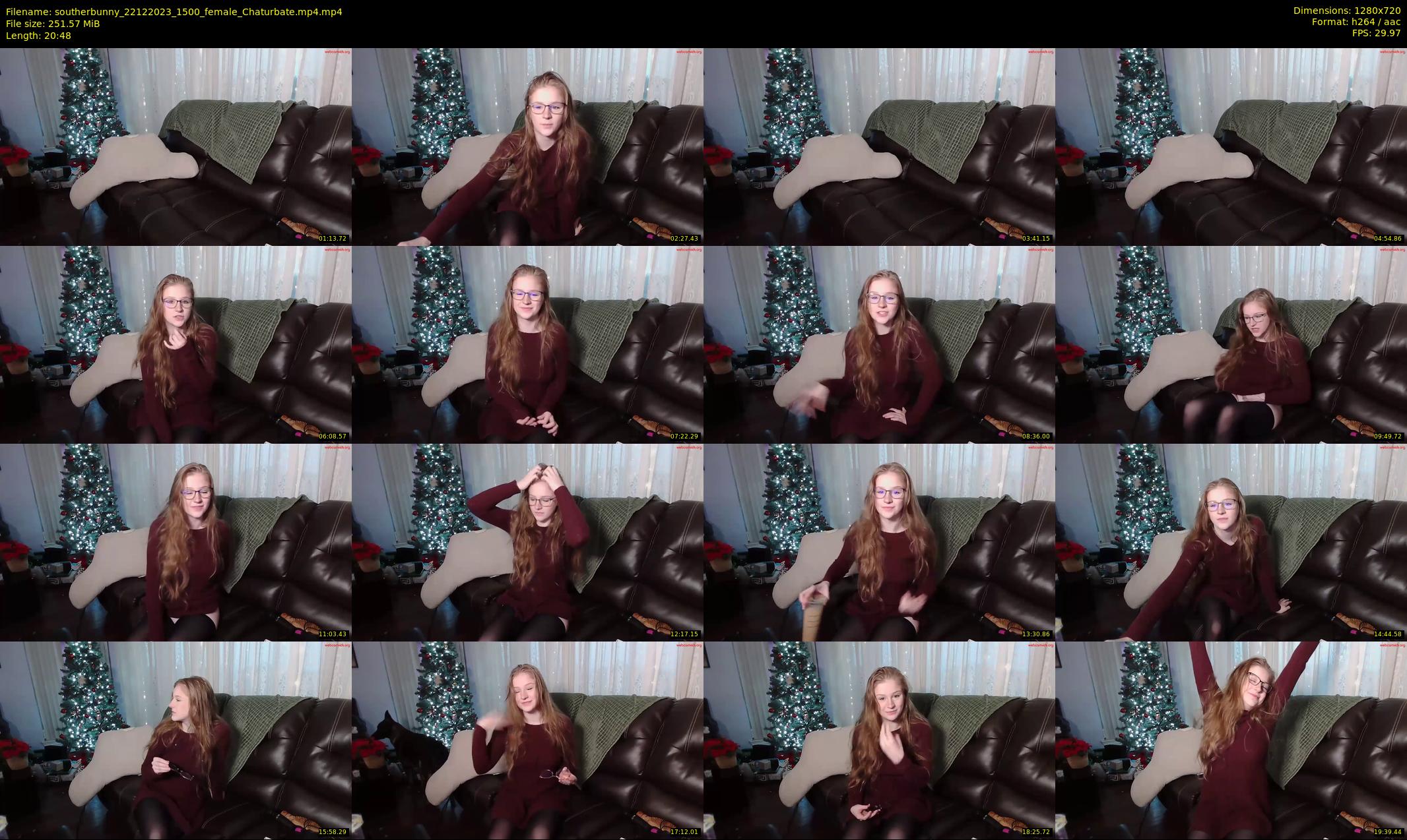 southerbunny — 21 minute Chaturbate female cam show recording, 720p, Dec 22, 2023