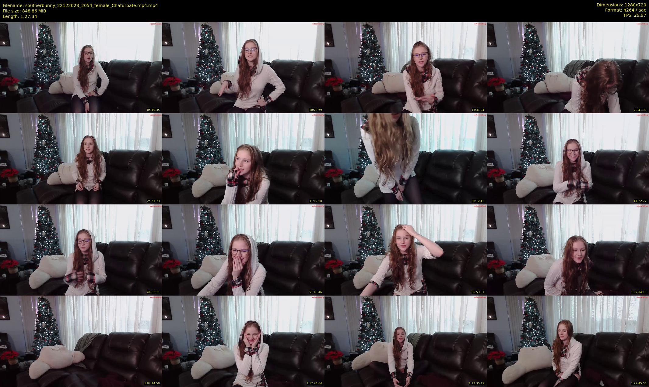 southerbunny — 88 minute Chaturbate female cam show recording, 720p, Dec 22, 2023