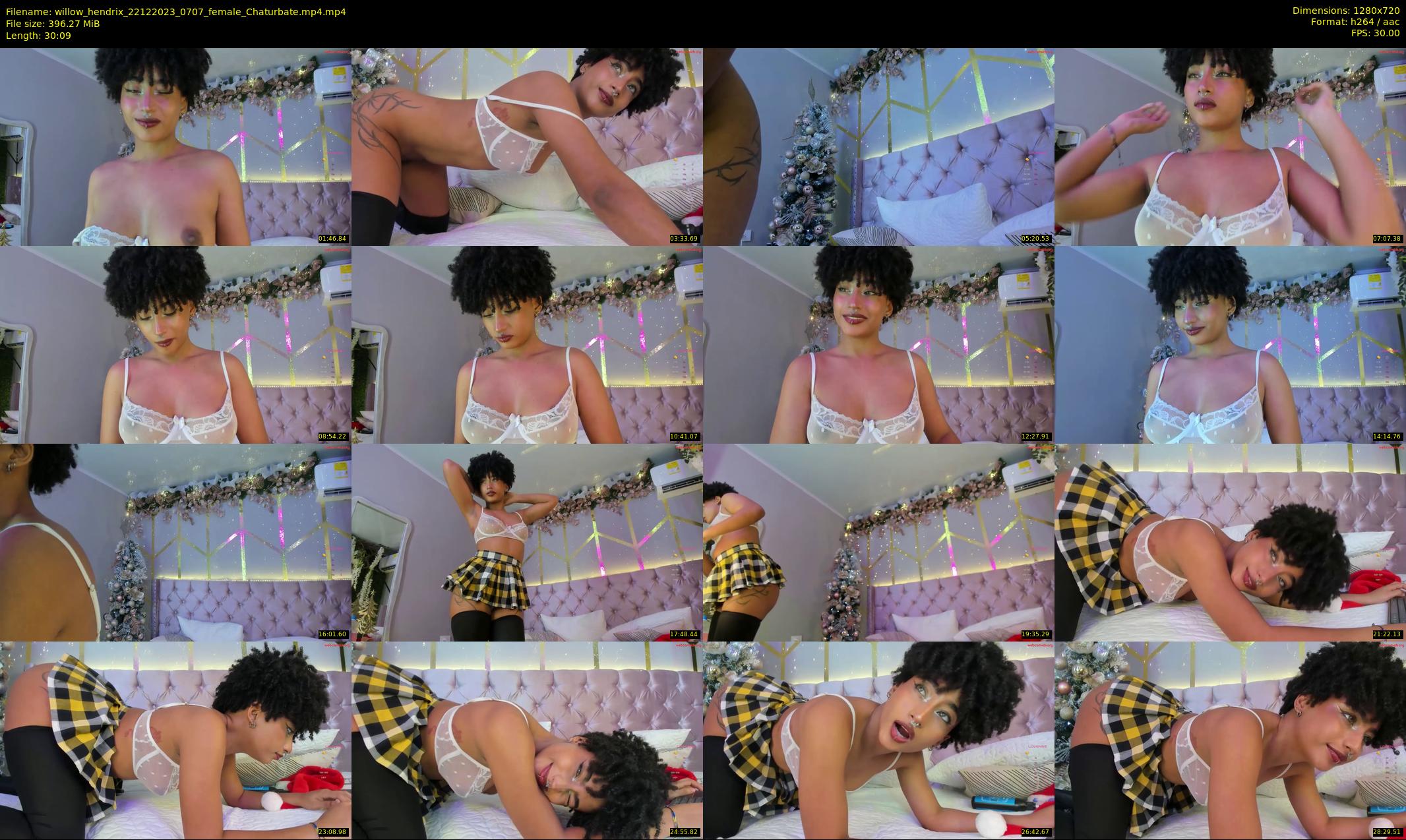 willow_hendrix — 31 minute Chaturbate female cam show recording, 720p, Dec 22, 2023