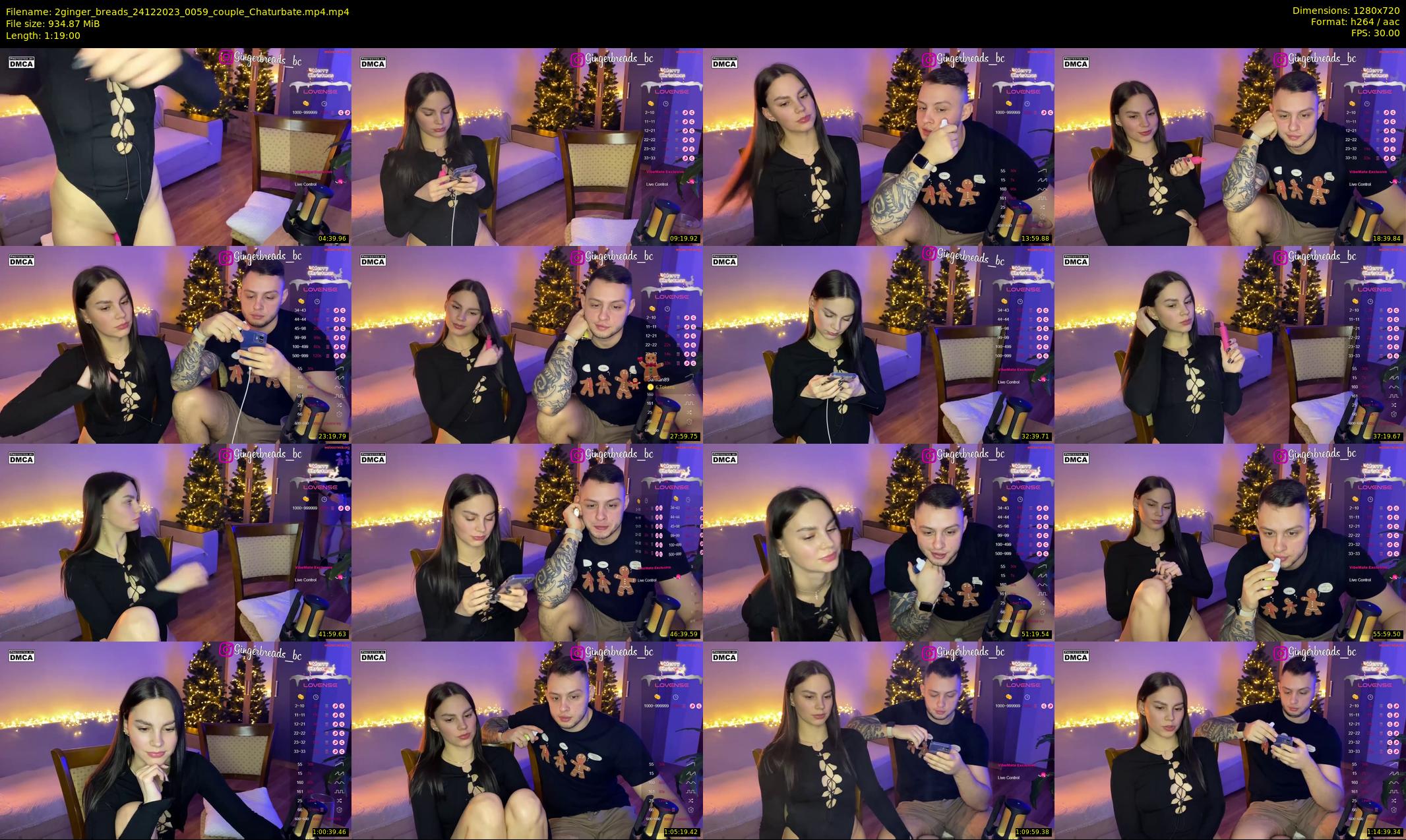 2ginger_breads — 79 minute Chaturbate couple cam show recording, 720p, Dec 24, 2023