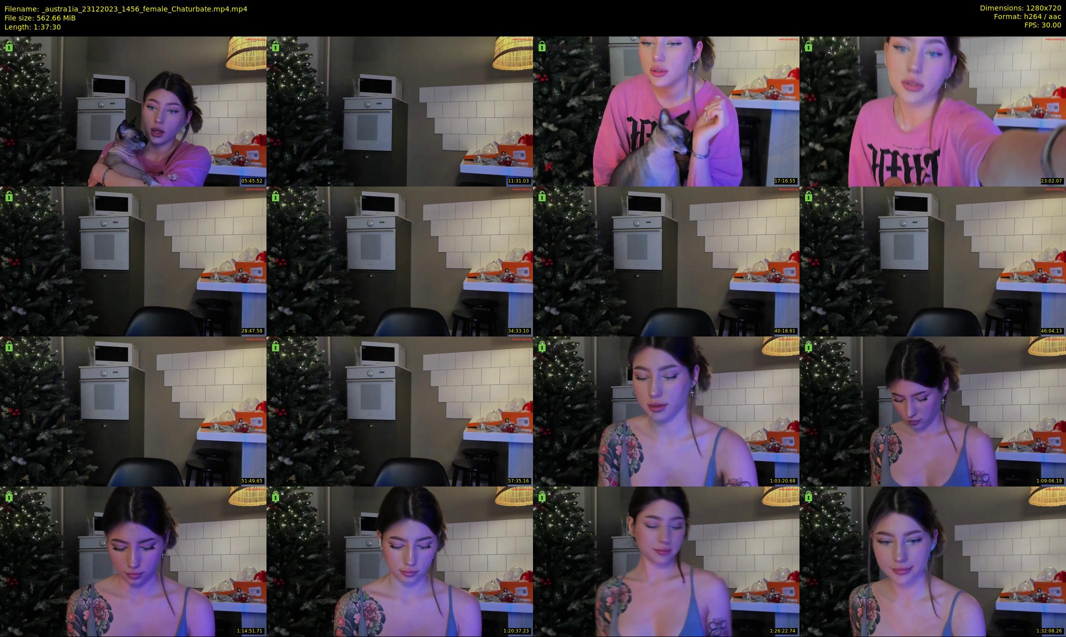_austra1ia — 98 minute Chaturbate female cam show recording, 720p, Dec 23, 2023