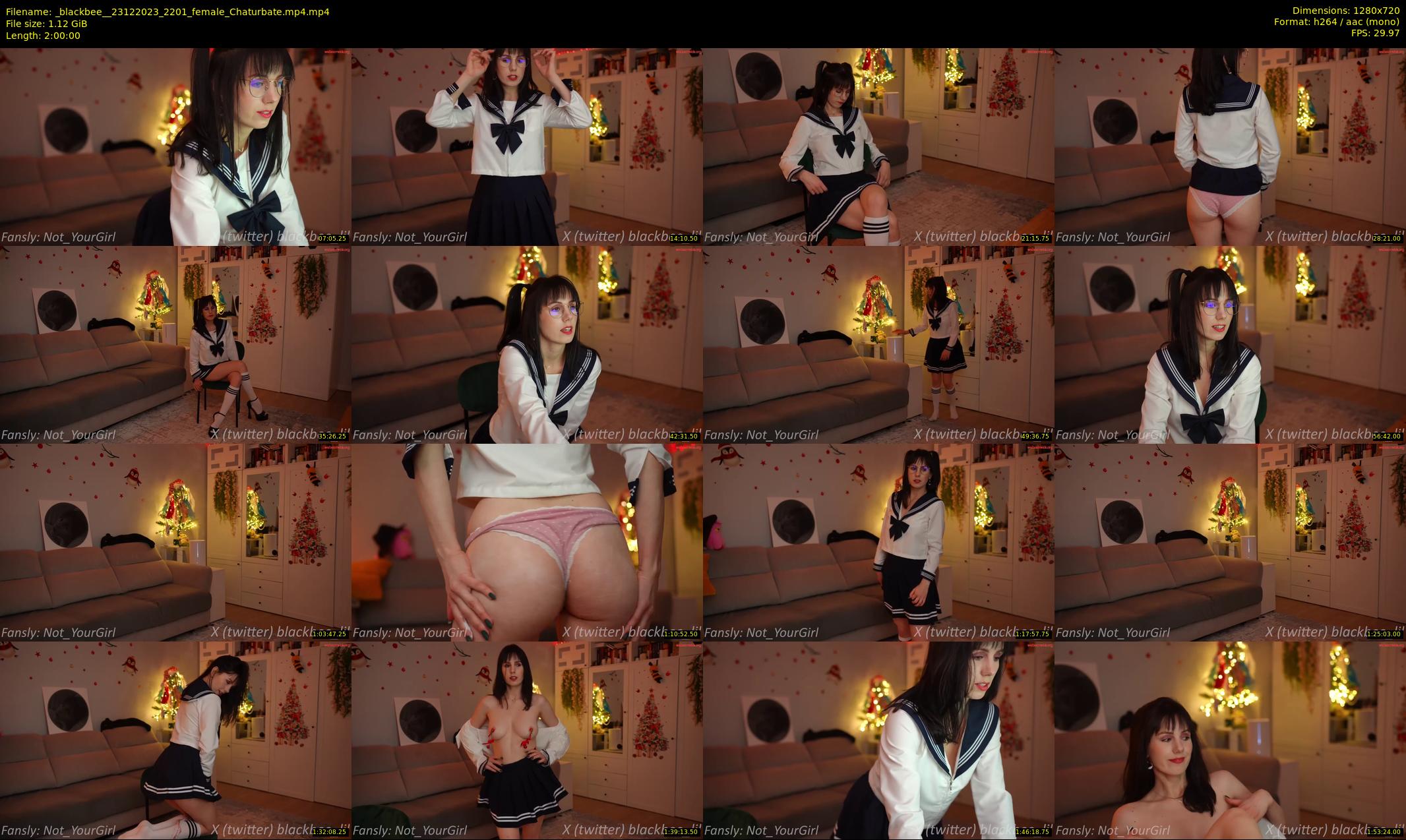 _blackbee_ — 120 minute Chaturbate female cam show recording, 720p, Dec 23, 2023