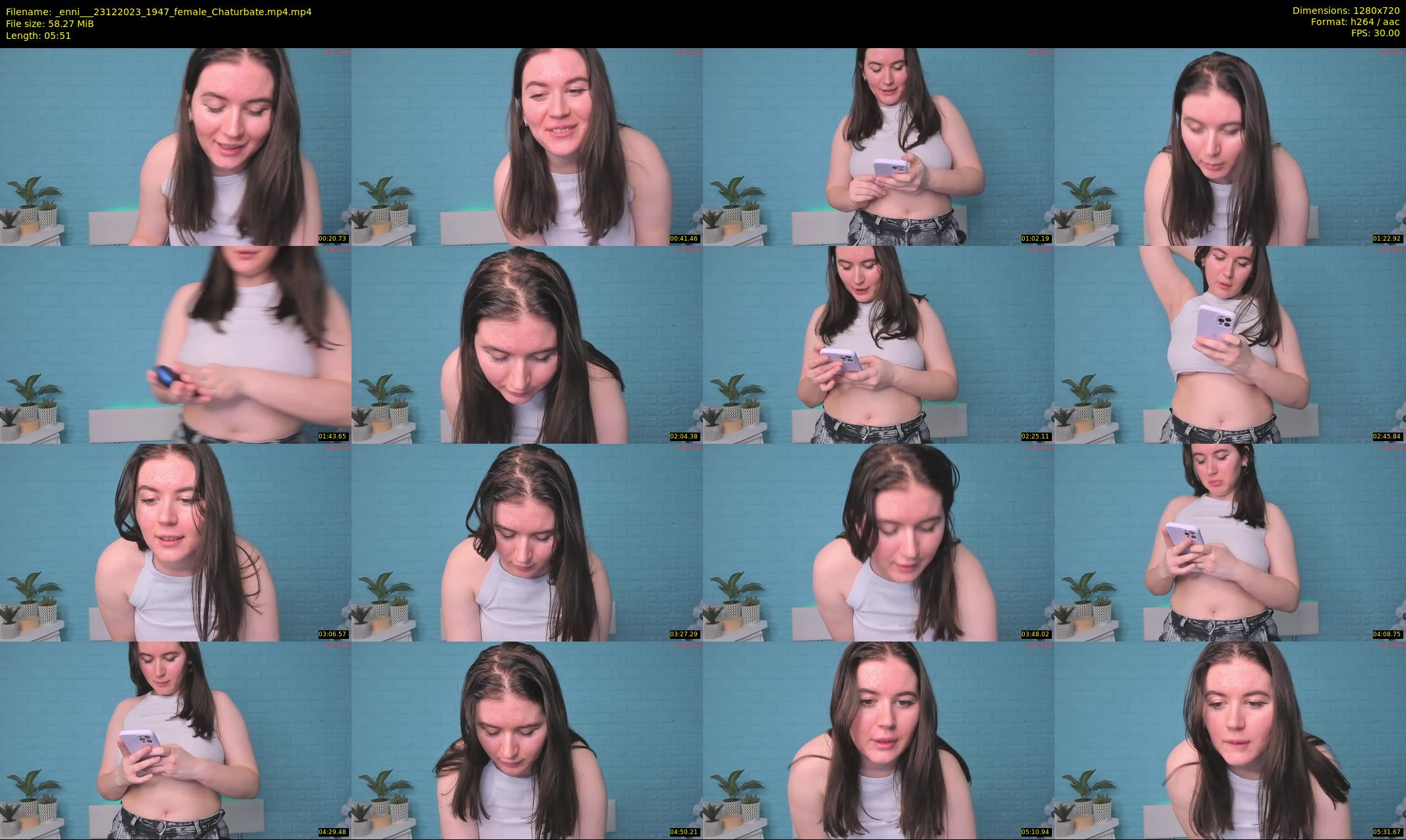 _enni__ — 6 minute Chaturbate female cam show recording, 720p, Dec 23, 2023