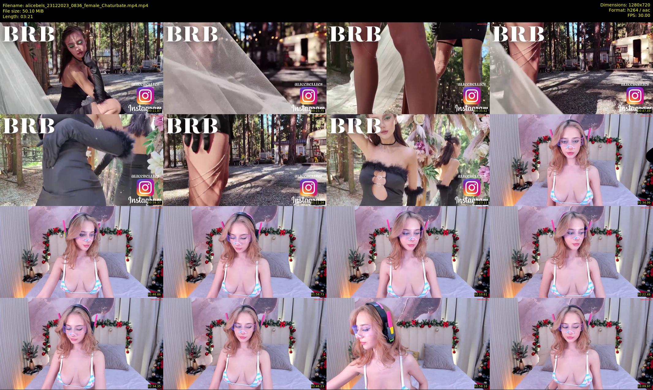 alicebels — 4 minute Chaturbate female cam show recording, 720p, Dec 23, 2023