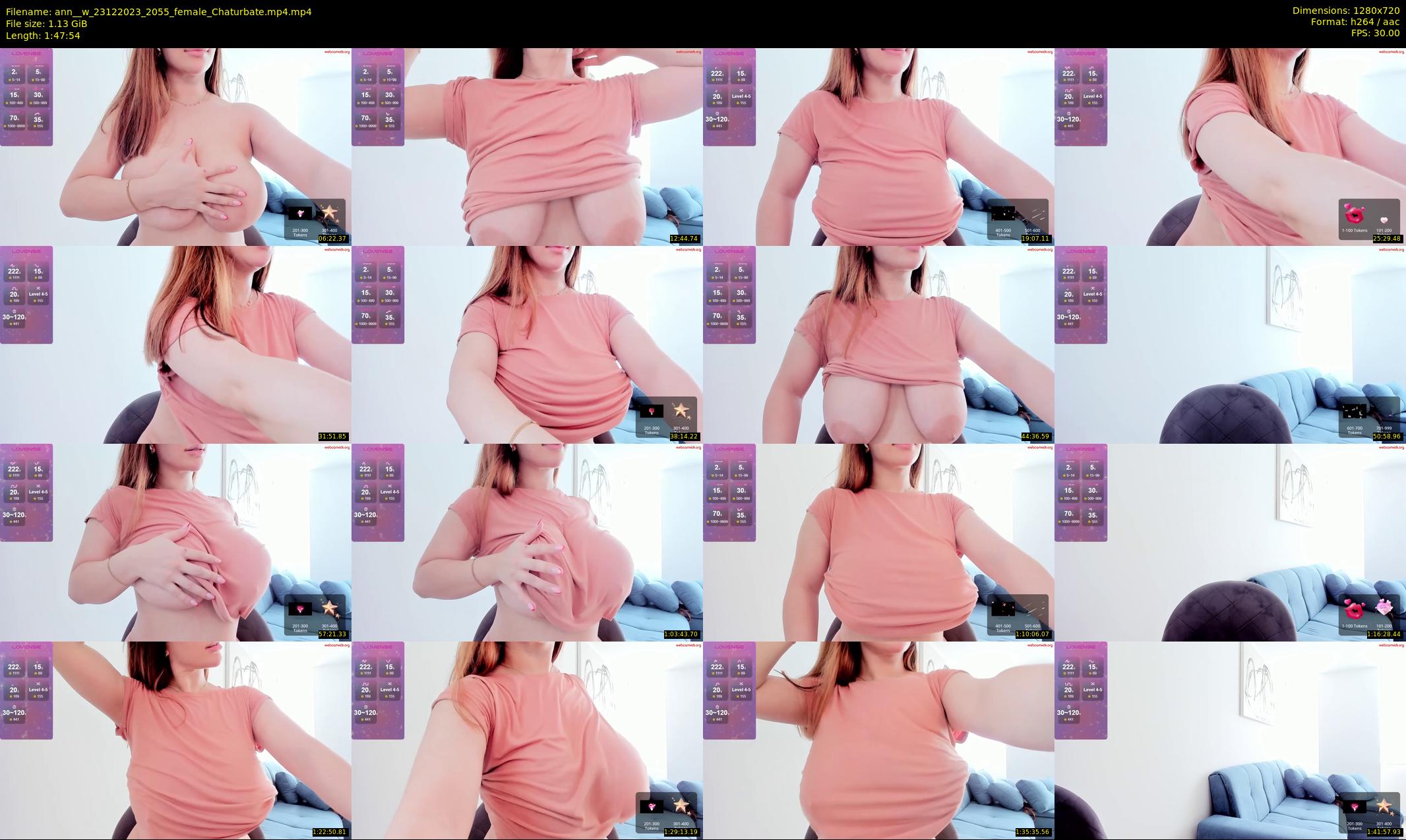 ann__w — 108 minute Chaturbate female cam show recording, 720p, Dec 23, 2023