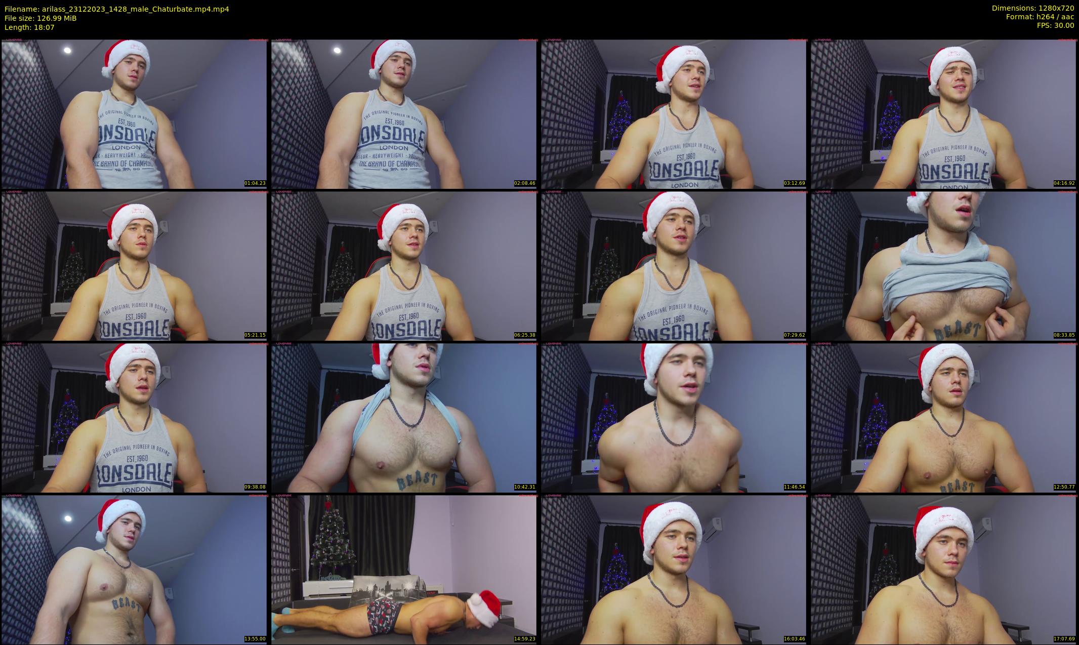 arilass — 19 minute Chaturbate male cam show recording, 720p, Dec 23, 2023