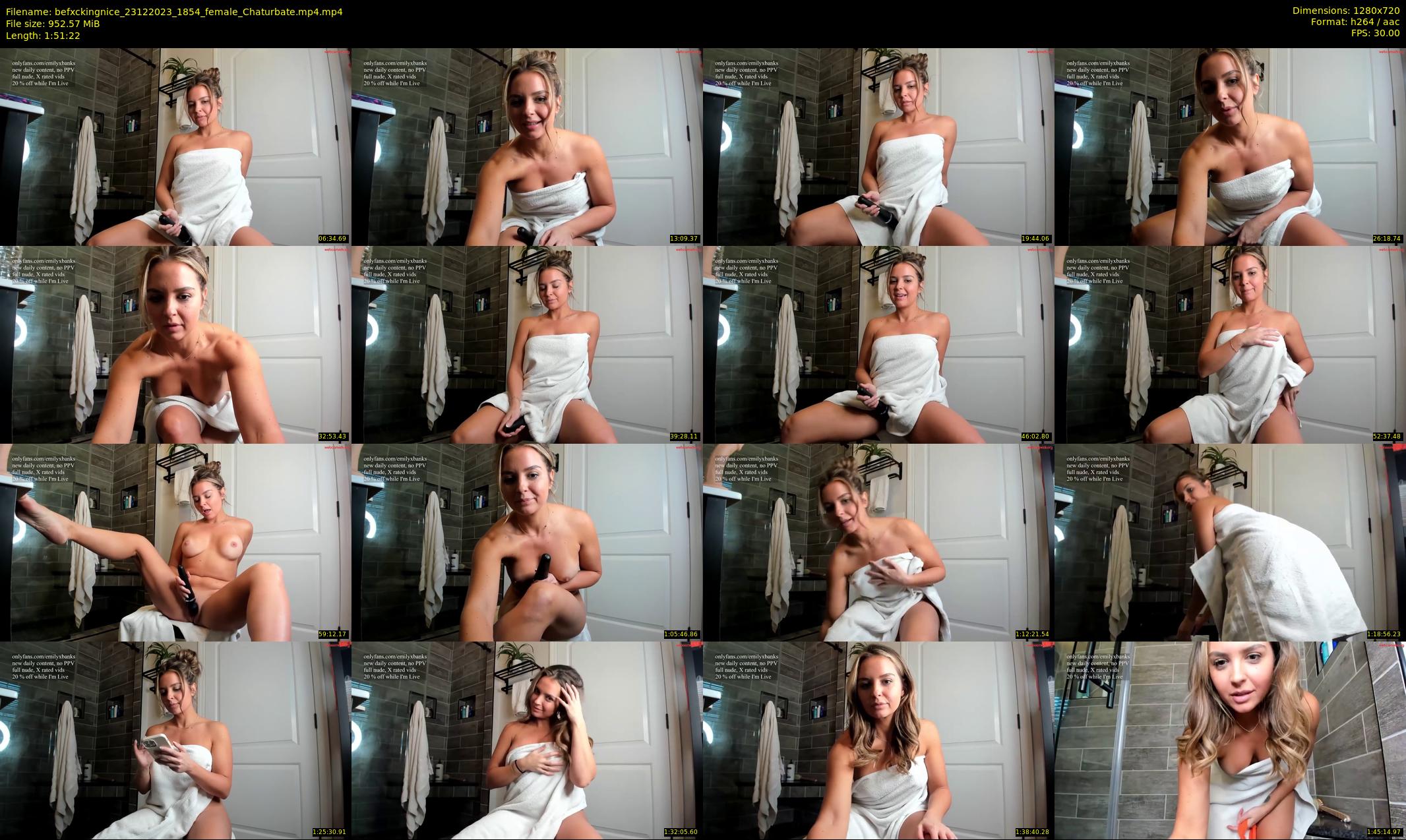 befxckingnice — 112 minute Chaturbate female cam show recording, 720p, Dec 23, 2023