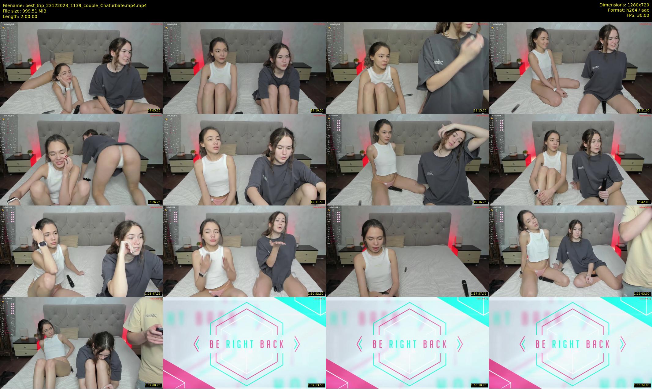 best_trip — 120 minute Chaturbate couple cam show recording, 720p, Dec 23, 2023