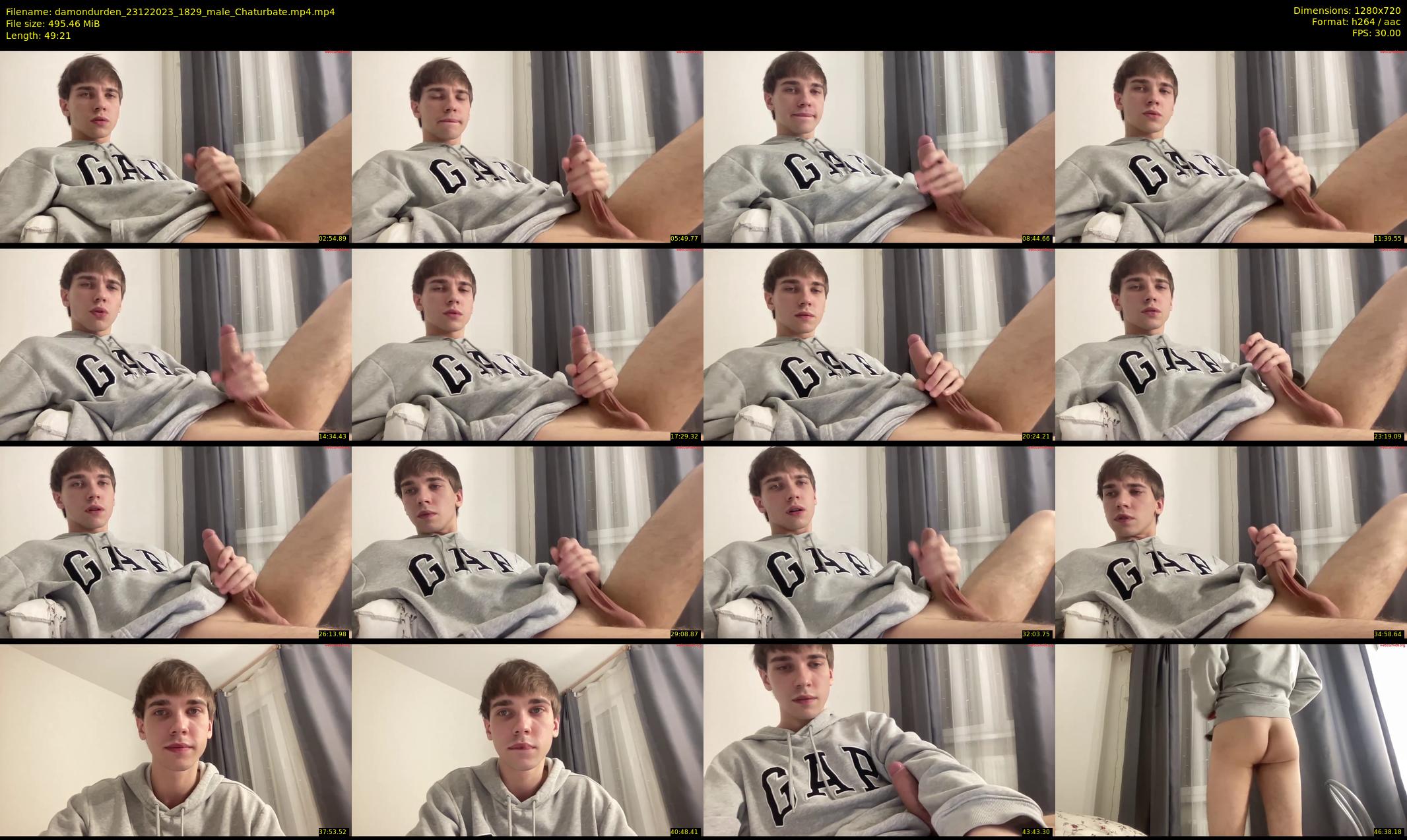 damondurden — 50 minute Chaturbate male cam show recording, 720p, Dec 23, 2023