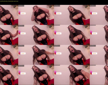 darknes_lilith18 — 3 minute Chaturbate female cam show recording, 720p, Dec 24, 2023