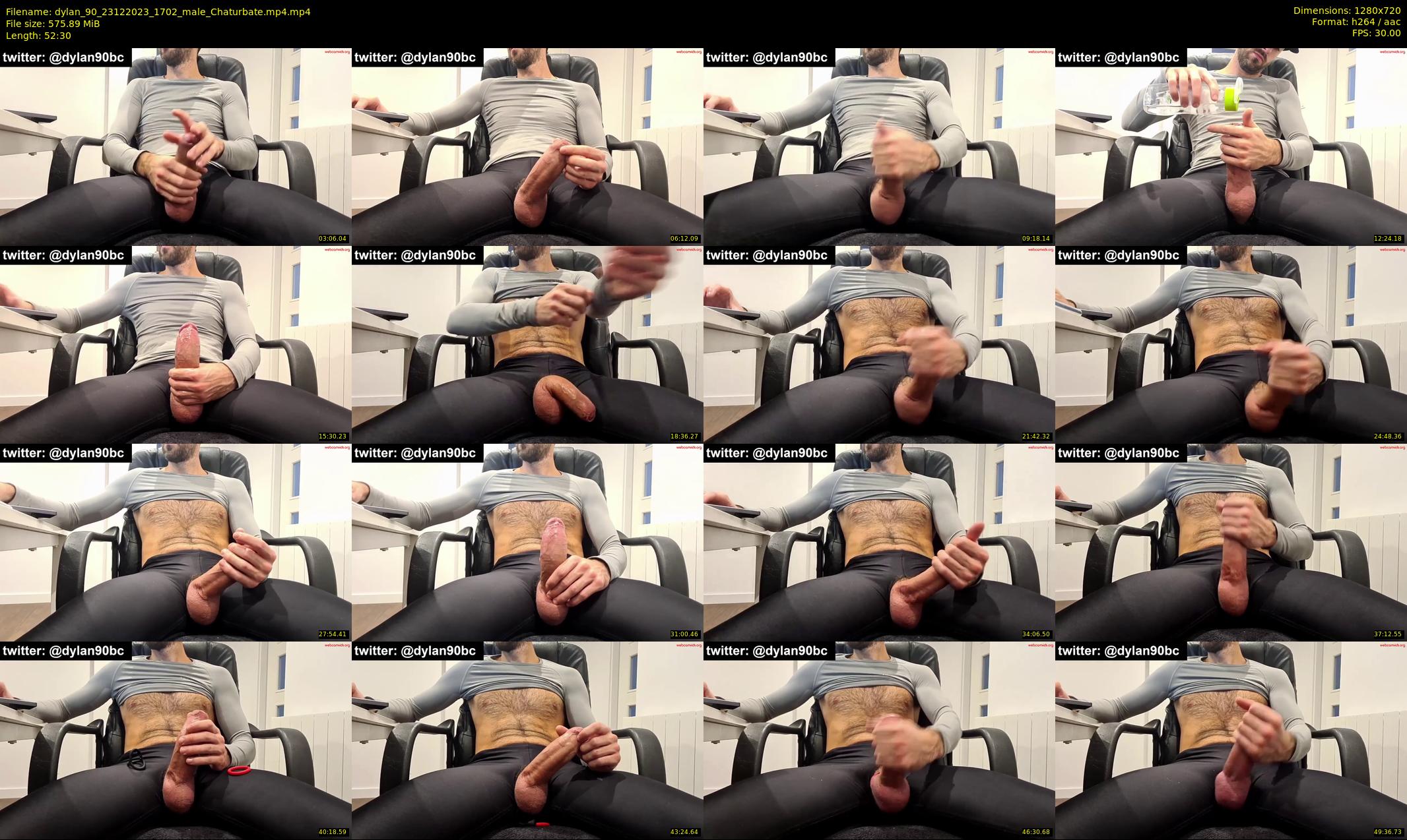 dylan_90 — 53 minute Chaturbate male cam show recording, 720p, Dec 23, 2023