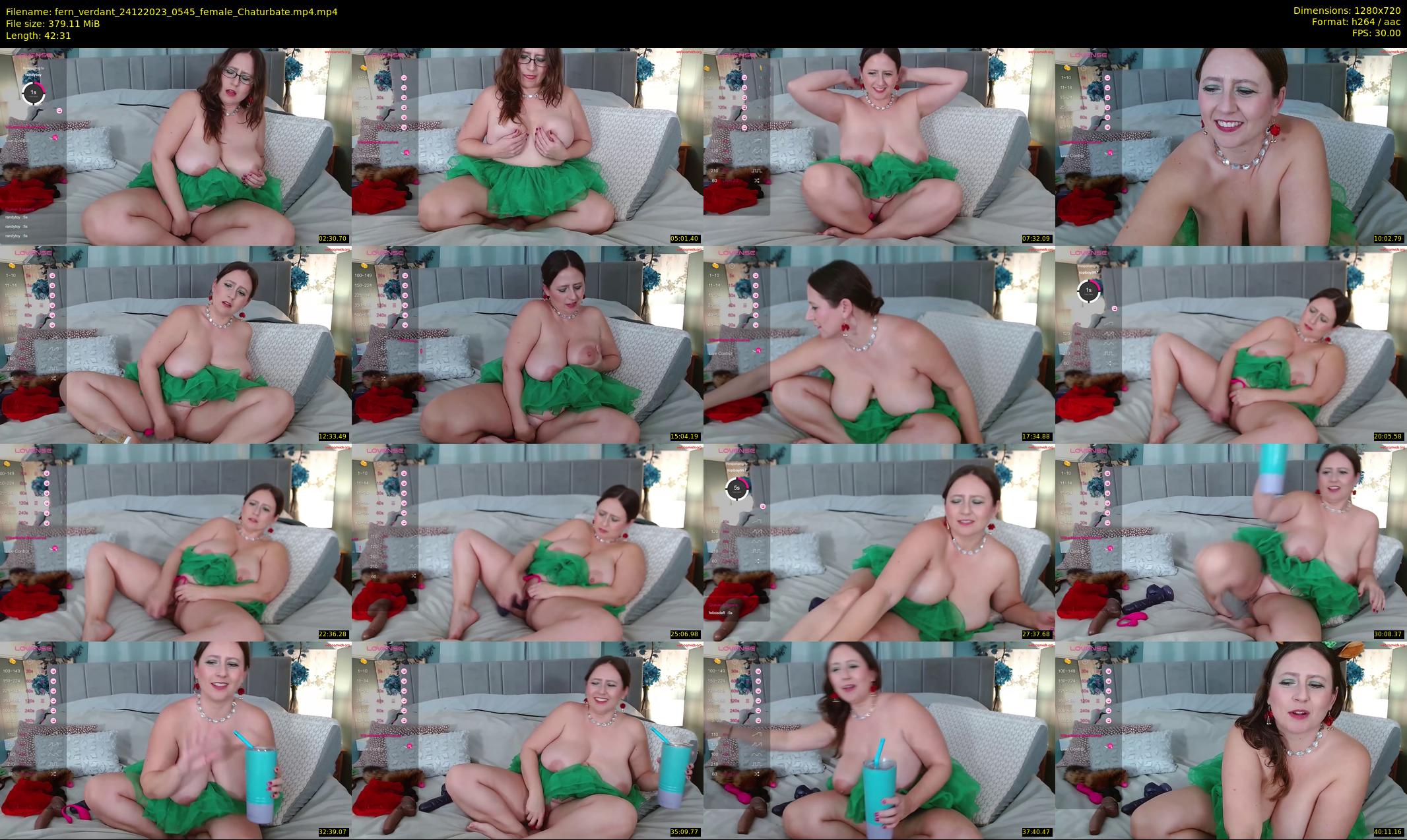 fern_verdant — 43 minute Chaturbate female cam show recording, 720p, Dec 24, 2023