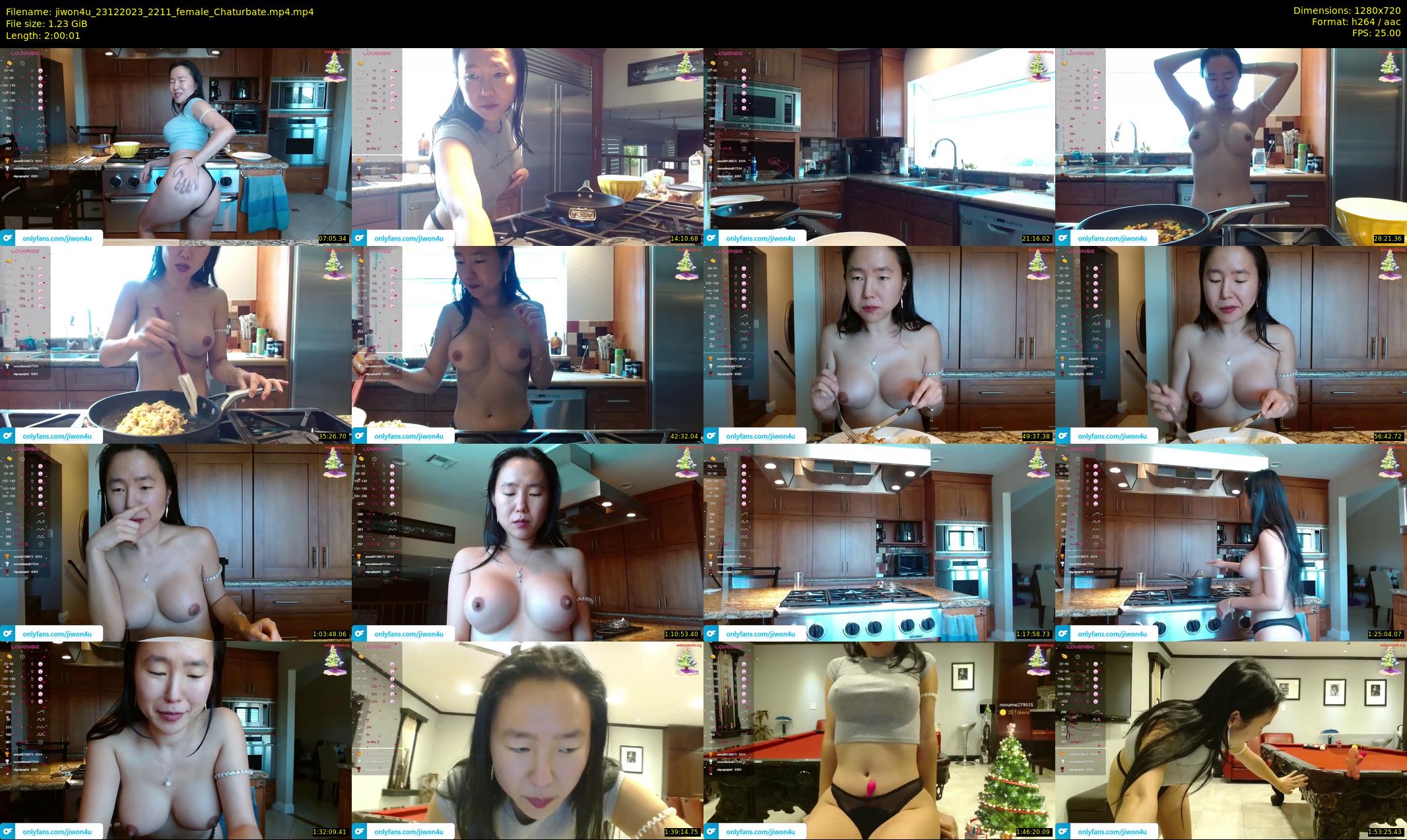 jiwon4u — 121 minute Chaturbate female cam show recording, 720p, Dec 23, 2023