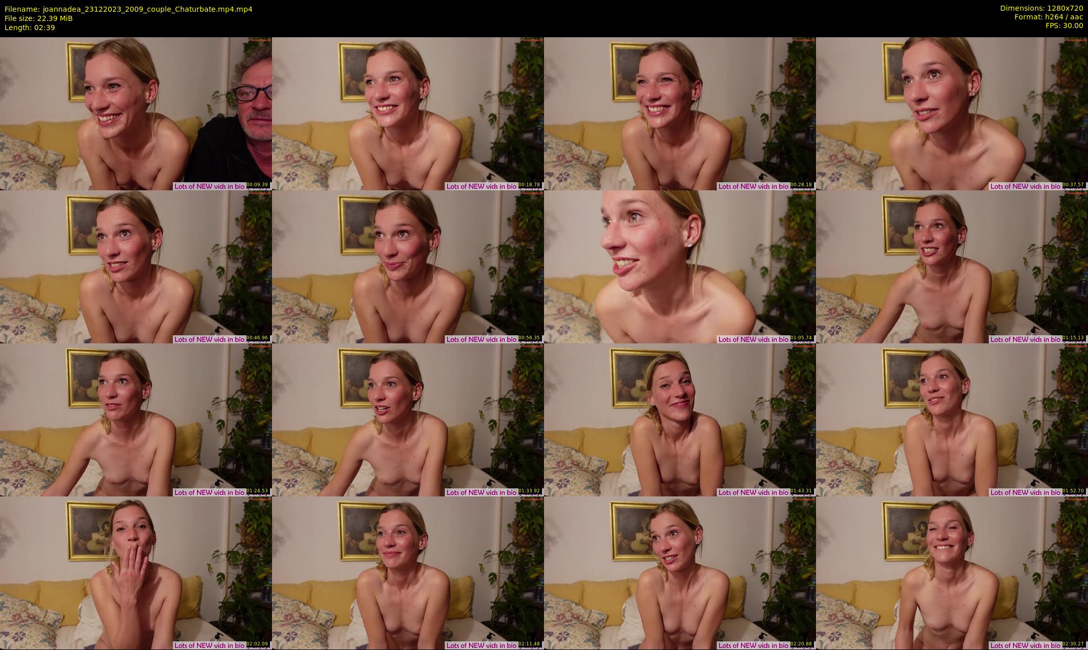 joannadea — 3 minute Chaturbate female cam show recording, 720p, Dec 23, 2023