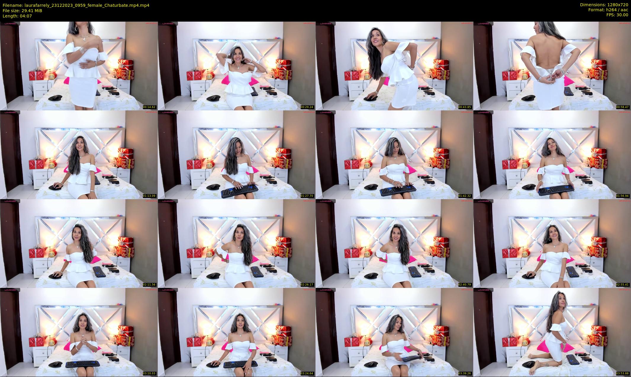 laurafarrely — 5 minute Chaturbate female cam show recording, 720p, Dec 23, 2023