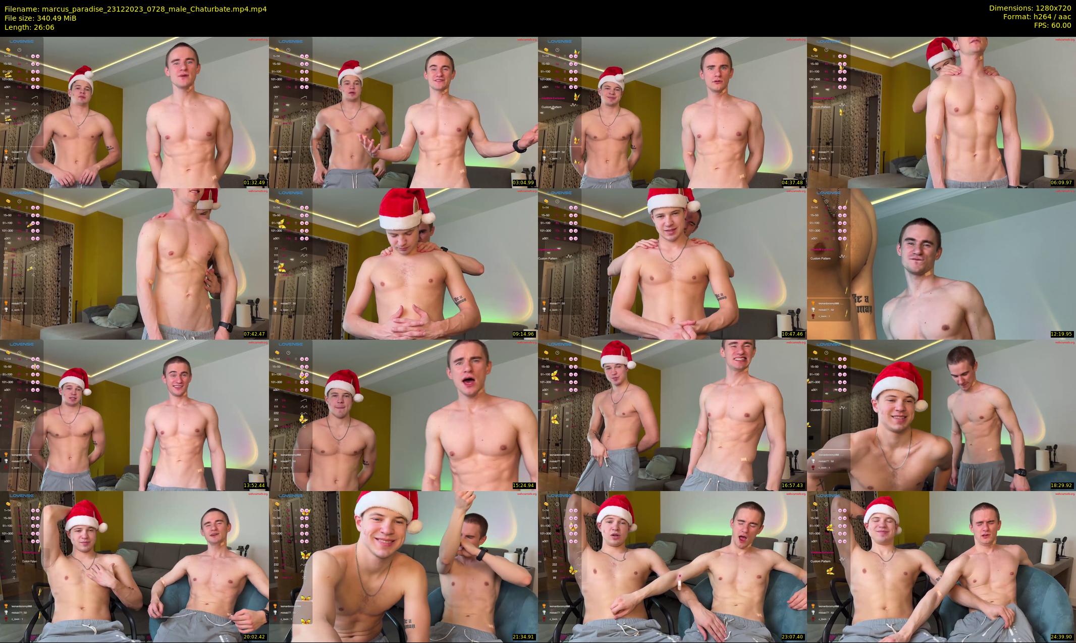 marcus_paradise — 27 minute Chaturbate male cam show recording, 720p, Dec 23, 2023