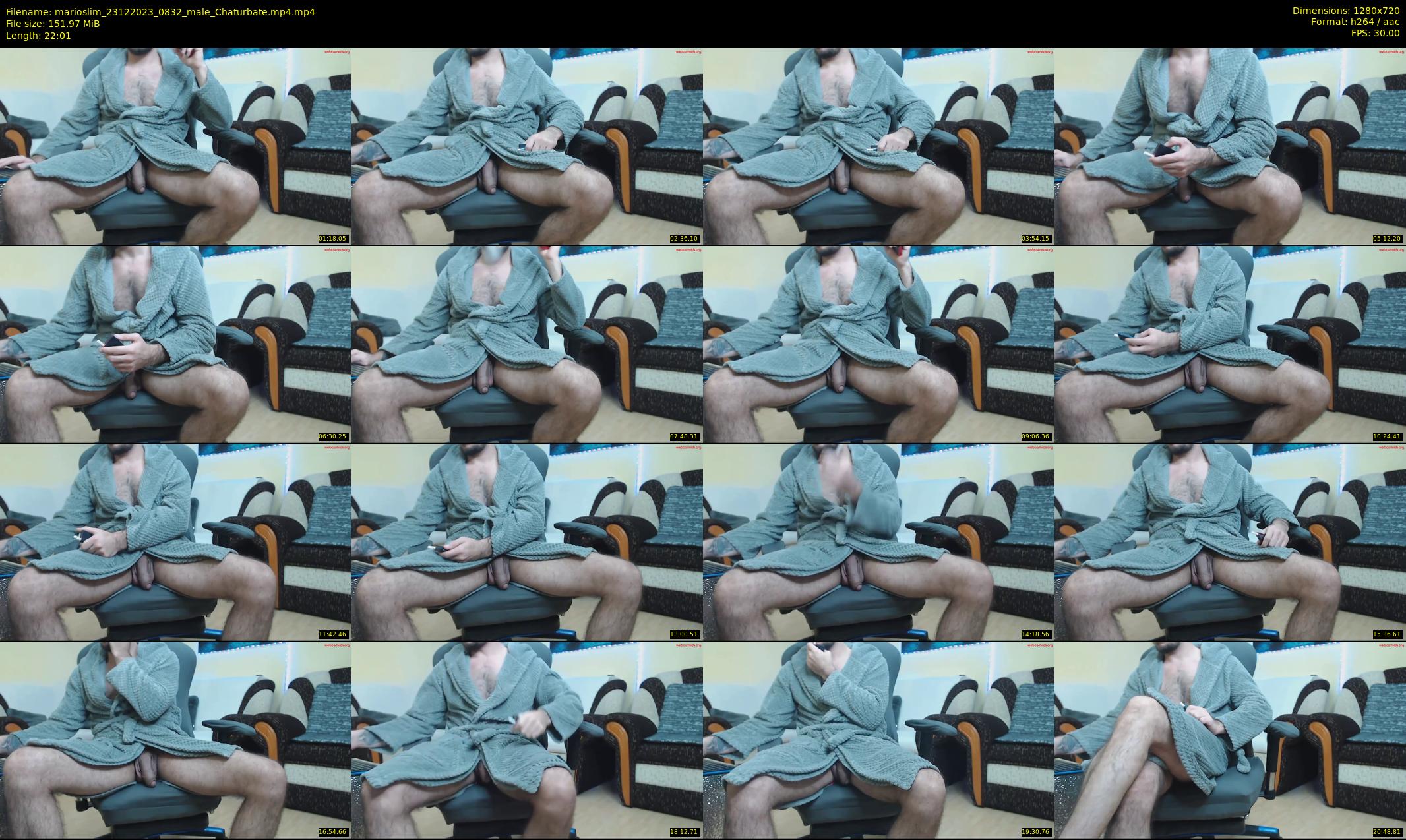 marioslim — 23 minute Chaturbate male cam show recording, 720p, Dec 23, 2023