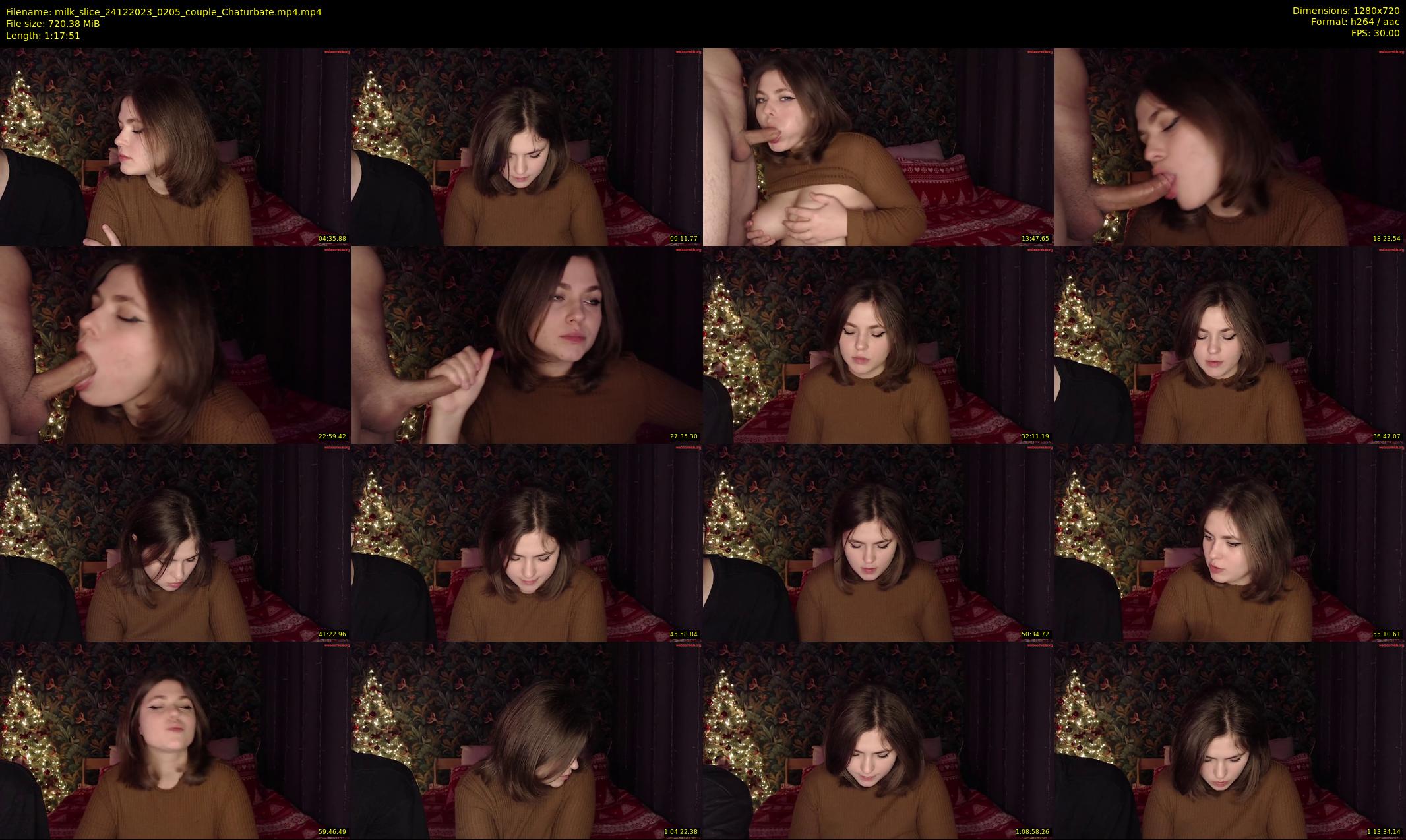 milk_slice — 78 minute Chaturbate couple cam show recording, 720p, Dec 24, 2023
