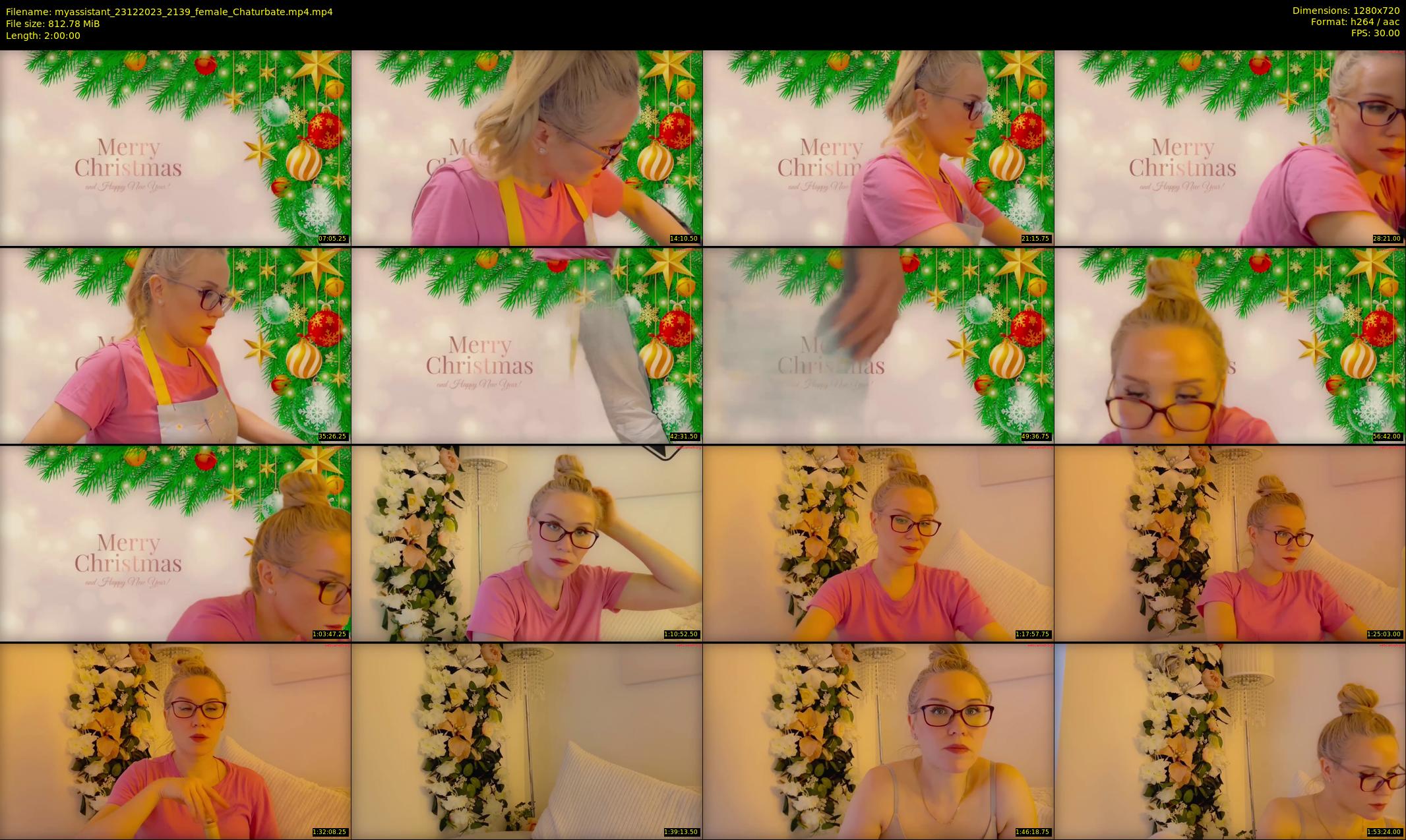 myassistant — 120 minute Chaturbate female cam show recording, 720p, Dec 23, 2023