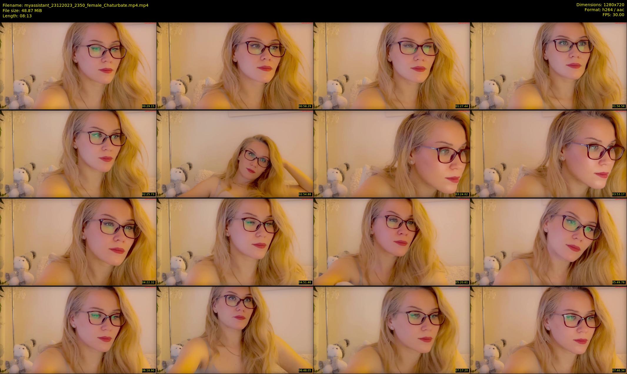myassistant — 9 minute Chaturbate female cam show recording, 720p, Dec 23, 2023