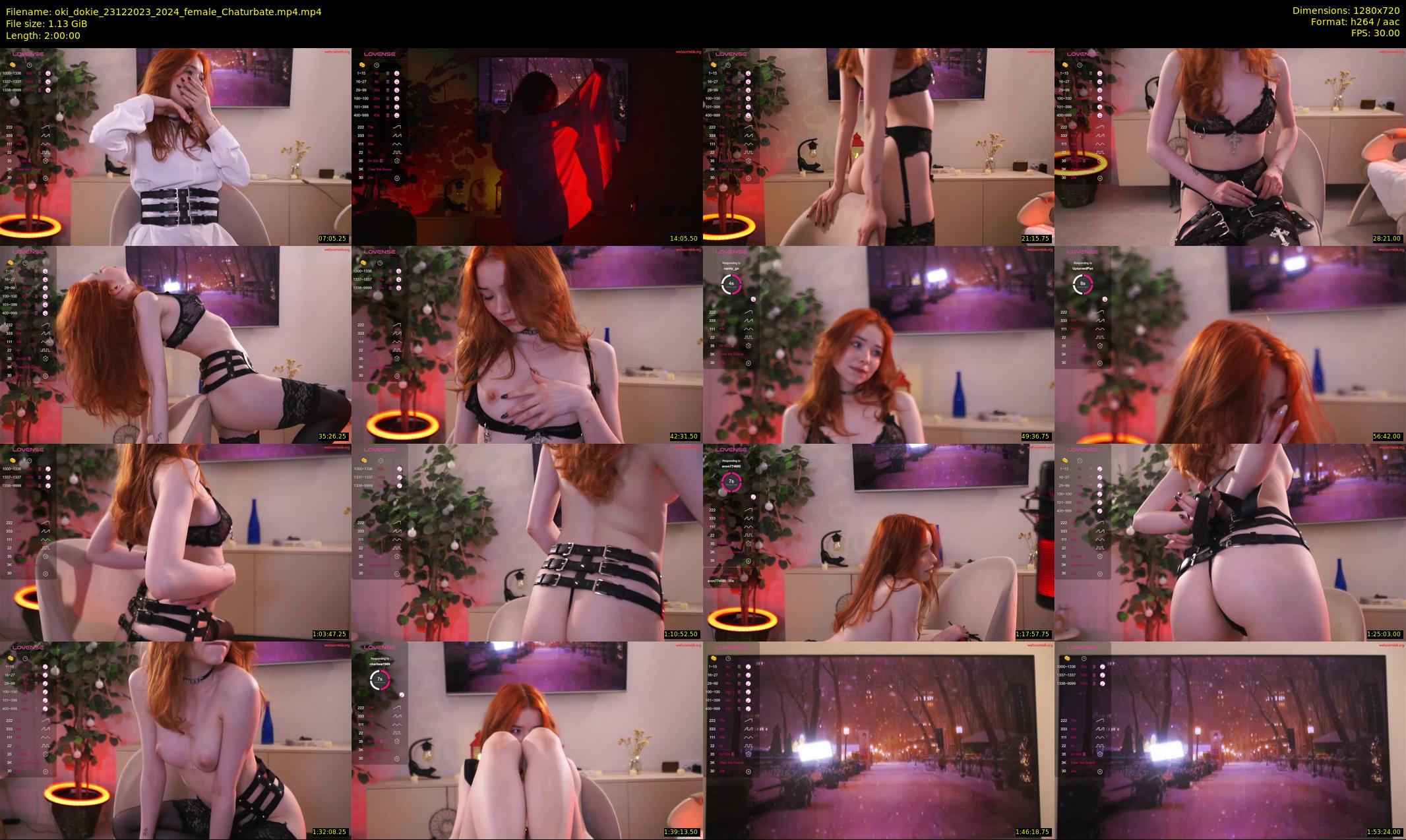 oki_dokie — 120 minute Chaturbate female cam show recording, 720p, Dec 23, 2023