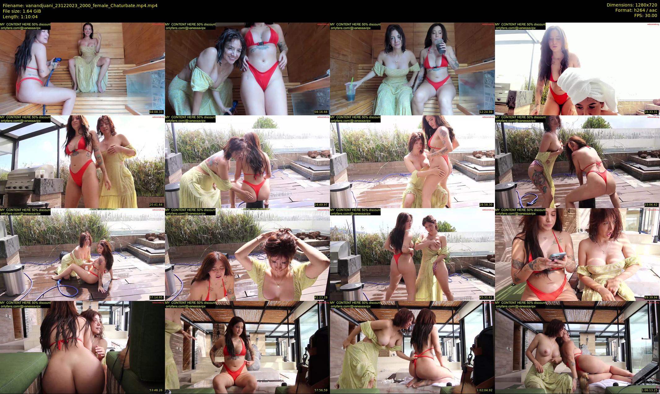 vanandjuani — 71 minute Chaturbate female cam show recording, 720p, Dec 23, 2023