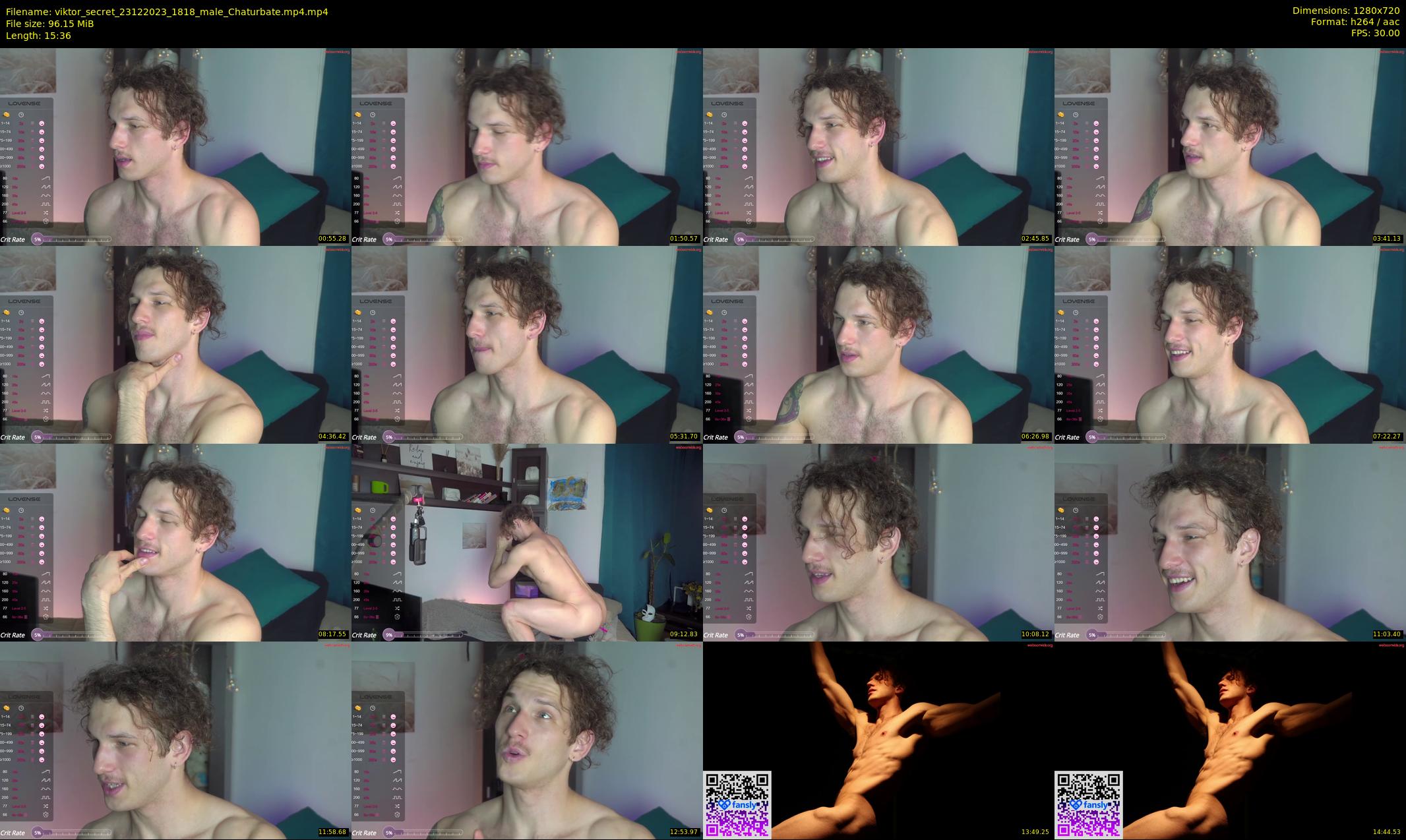 viktor_secret — 16 minute Chaturbate male cam show recording, 720p, Dec 23, 2023