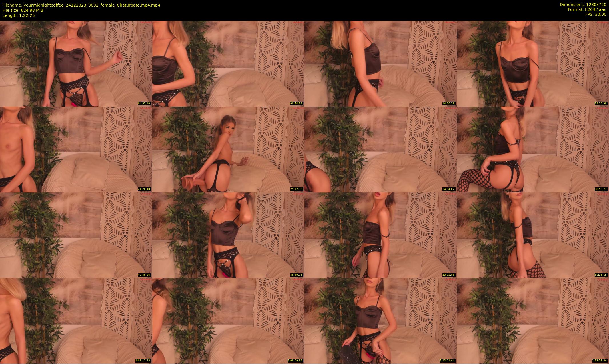 yourmidnightcoffee — 83 minute Chaturbate female cam show recording, 720p, Dec 24, 2023