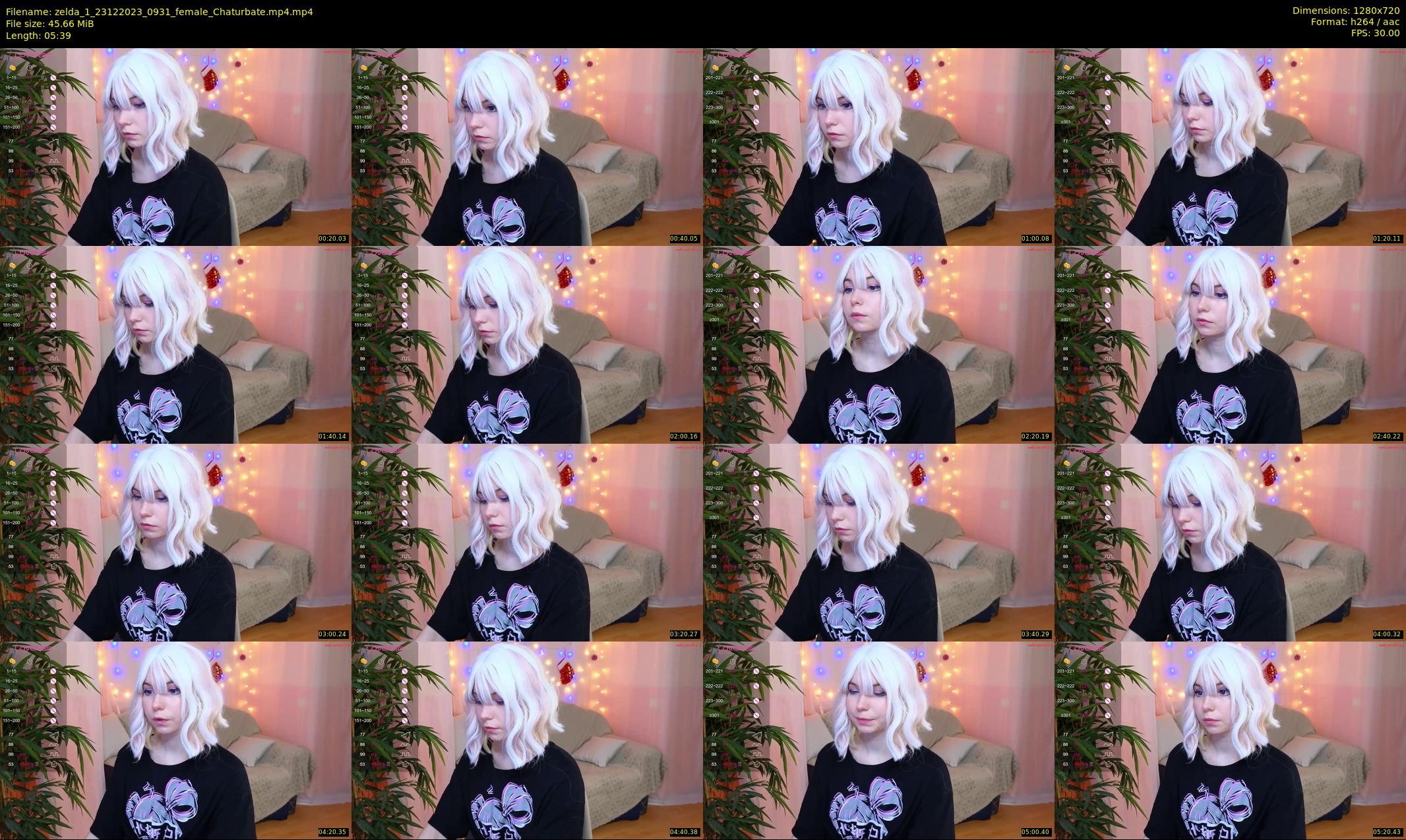 zelda_1 — 6 minute Chaturbate female cam show recording, 720p, Dec 23, 2023