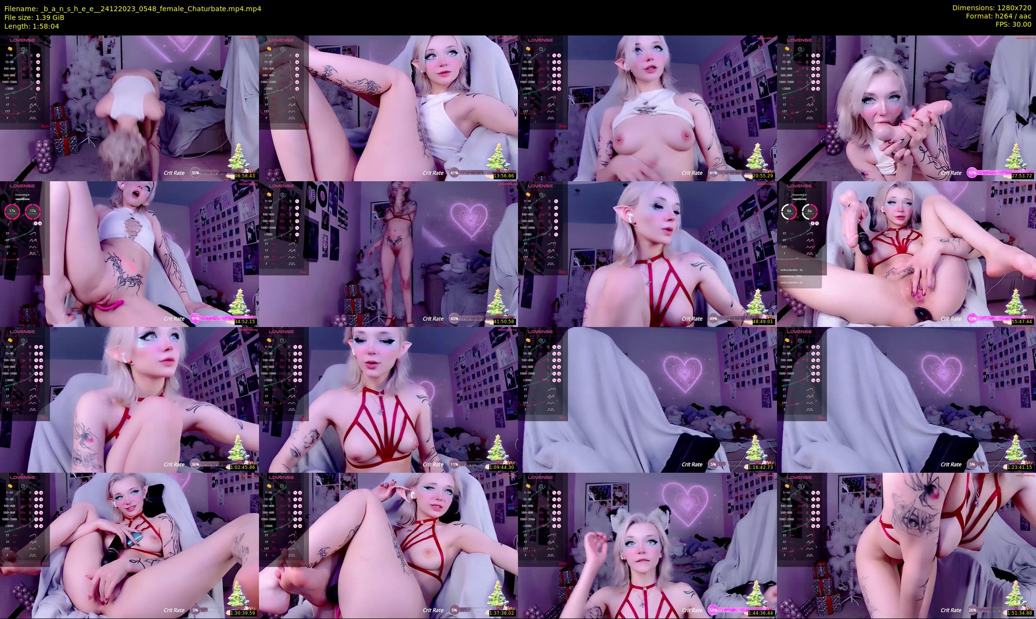 _b_a_n_s_h_e_e_ — 119 minute Chaturbate female cam show recording, 720p, Dec 24, 2023