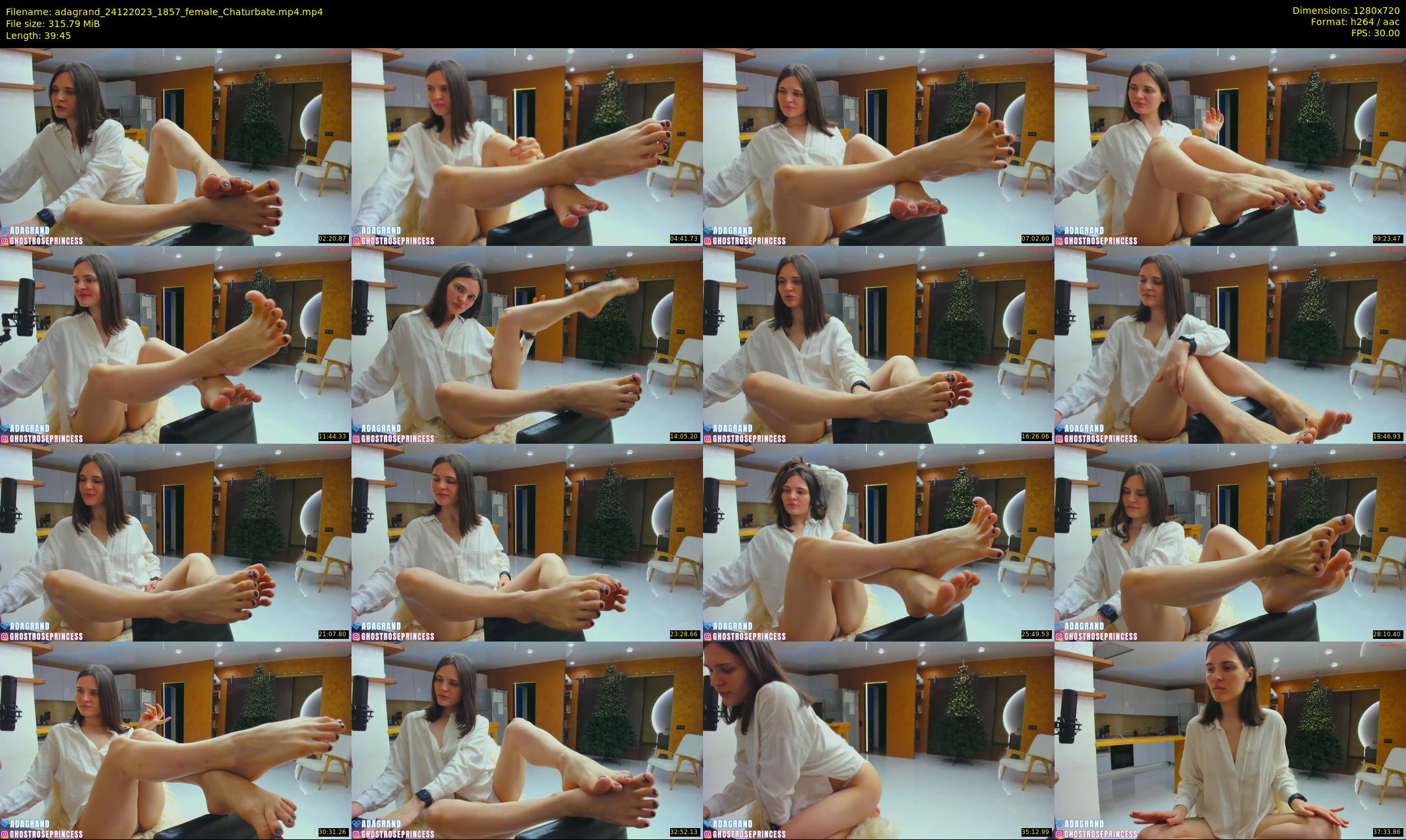 adagrand — 40 minute Chaturbate female cam show recording, 720p, Dec 24, 2023
