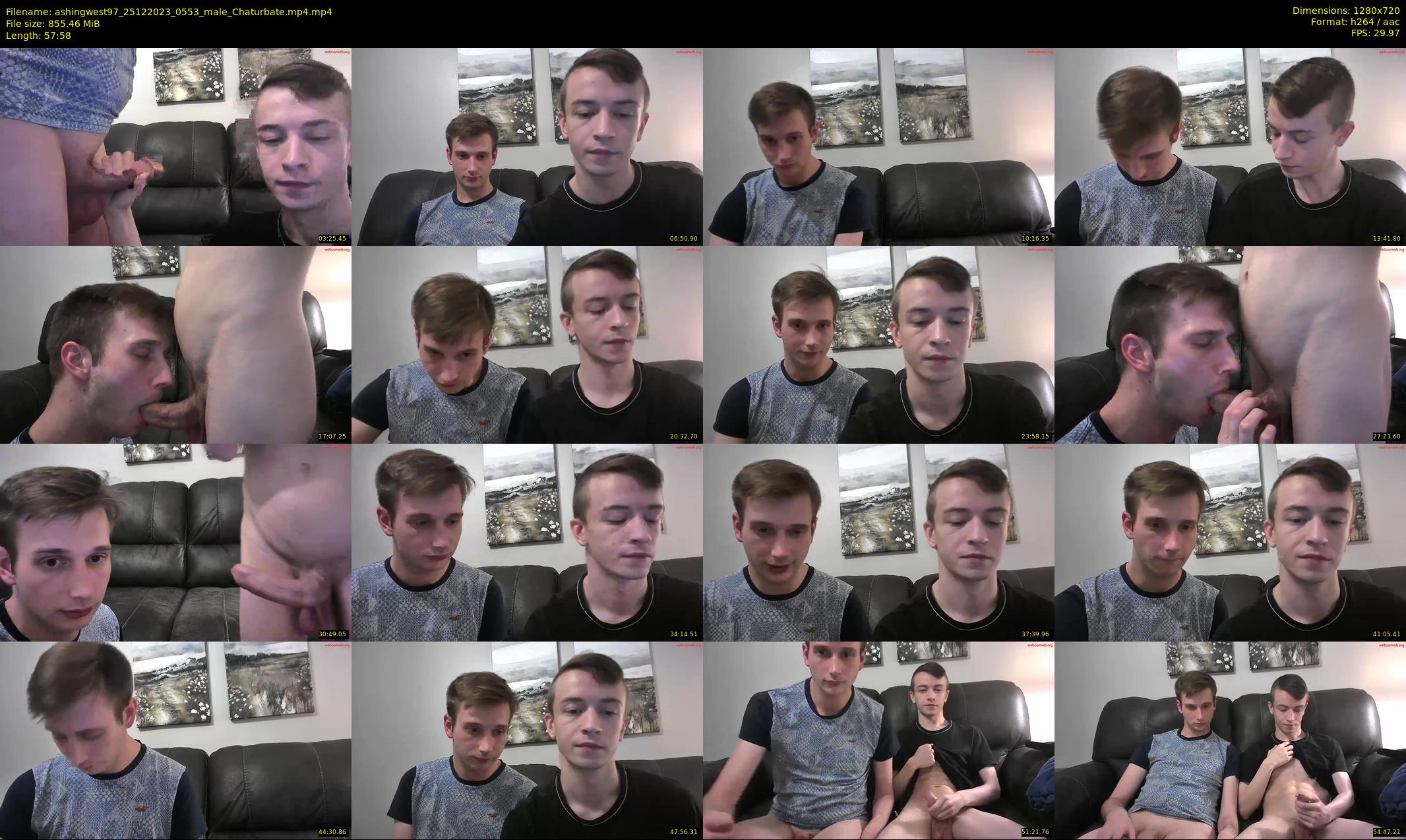 ashingwest97 — 58 minute Chaturbate male cam show recording, 720p, Dec 25, 2023