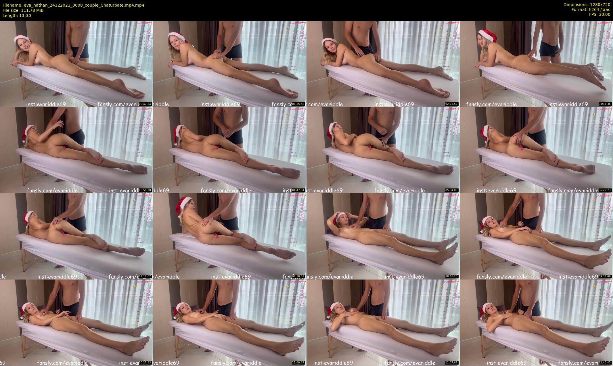eva_nathan — 14 minute Chaturbate couple cam show recording, 720p, Dec 24, 2023