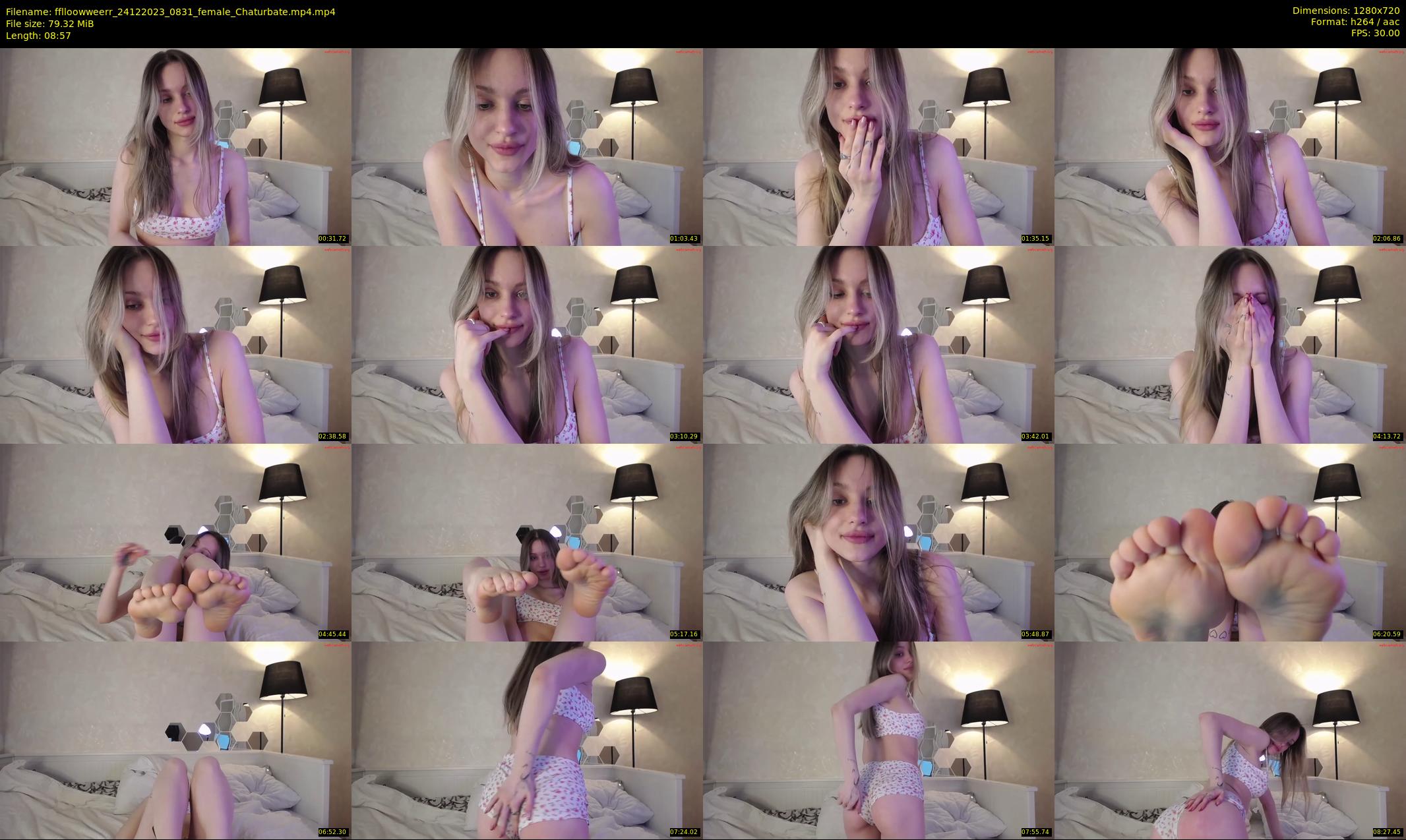 fflloowweerr — 9 minute Chaturbate couple cam show recording, 720p, Dec 24, 2023