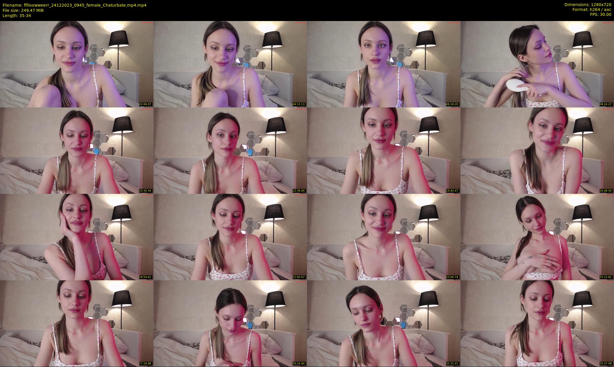 fflloowweerr — 36 minute Chaturbate couple cam show recording, 720p, Dec 24, 2023