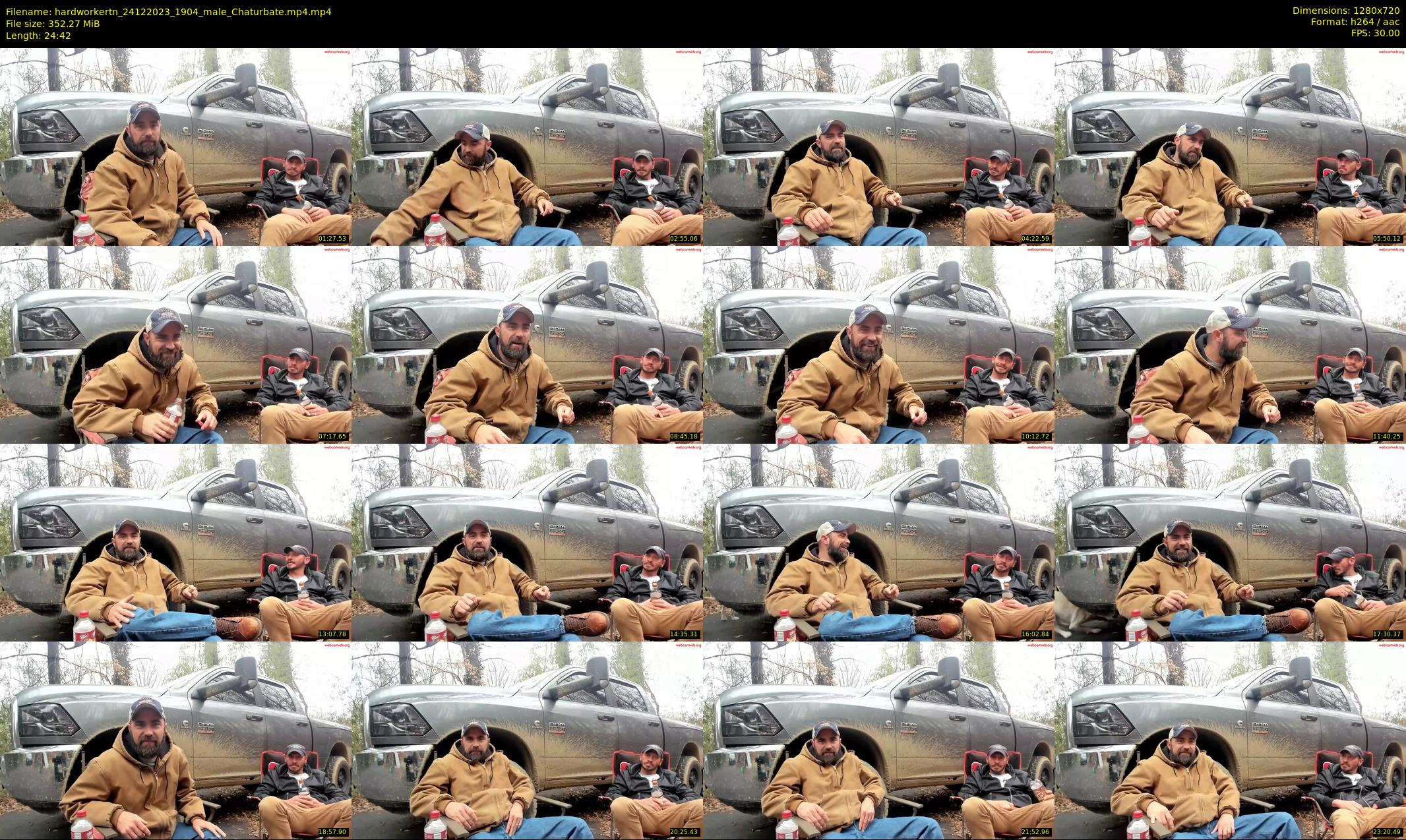 hardworkertn — 25 minute Chaturbate male cam show recording, 720p, Dec 24, 2023