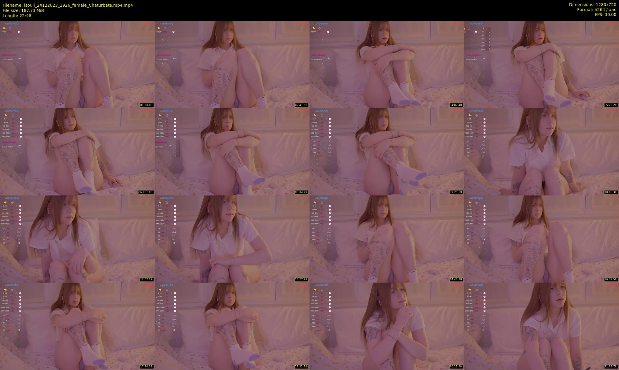 isoull — 23 minute Chaturbate female cam show recording, 720p, Dec 24, 2023
