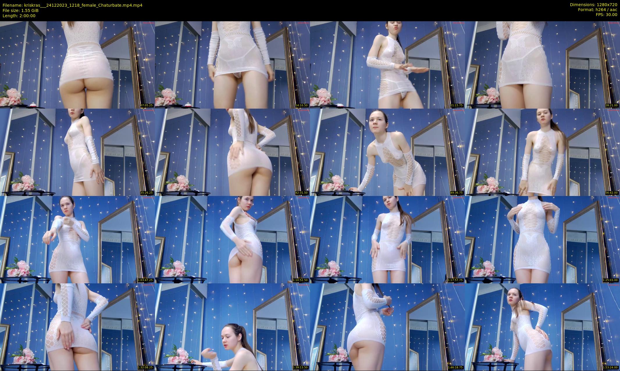 kriskras__ — 120 minute Chaturbate female cam show recording, 720p, Dec 24, 2023