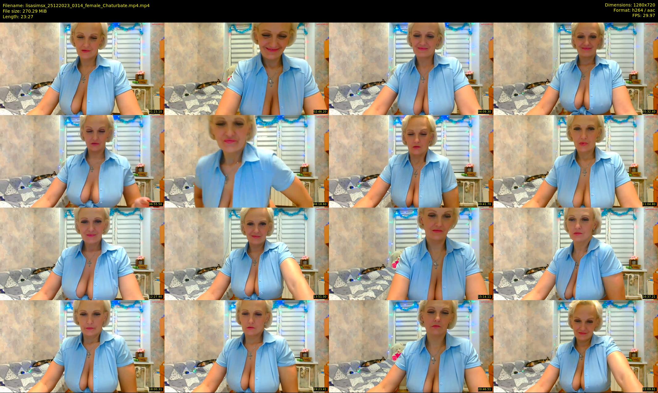 lisasimsx — 24 minute Chaturbate female cam show recording, 720p, Dec 25, 2023