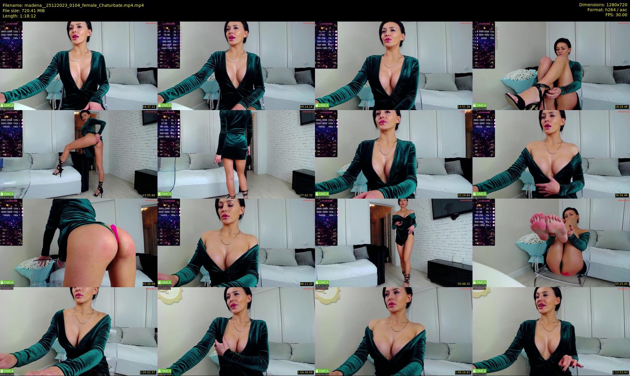 madena_ — 79 minute Chaturbate female cam show recording, 720p, Dec 25, 2023