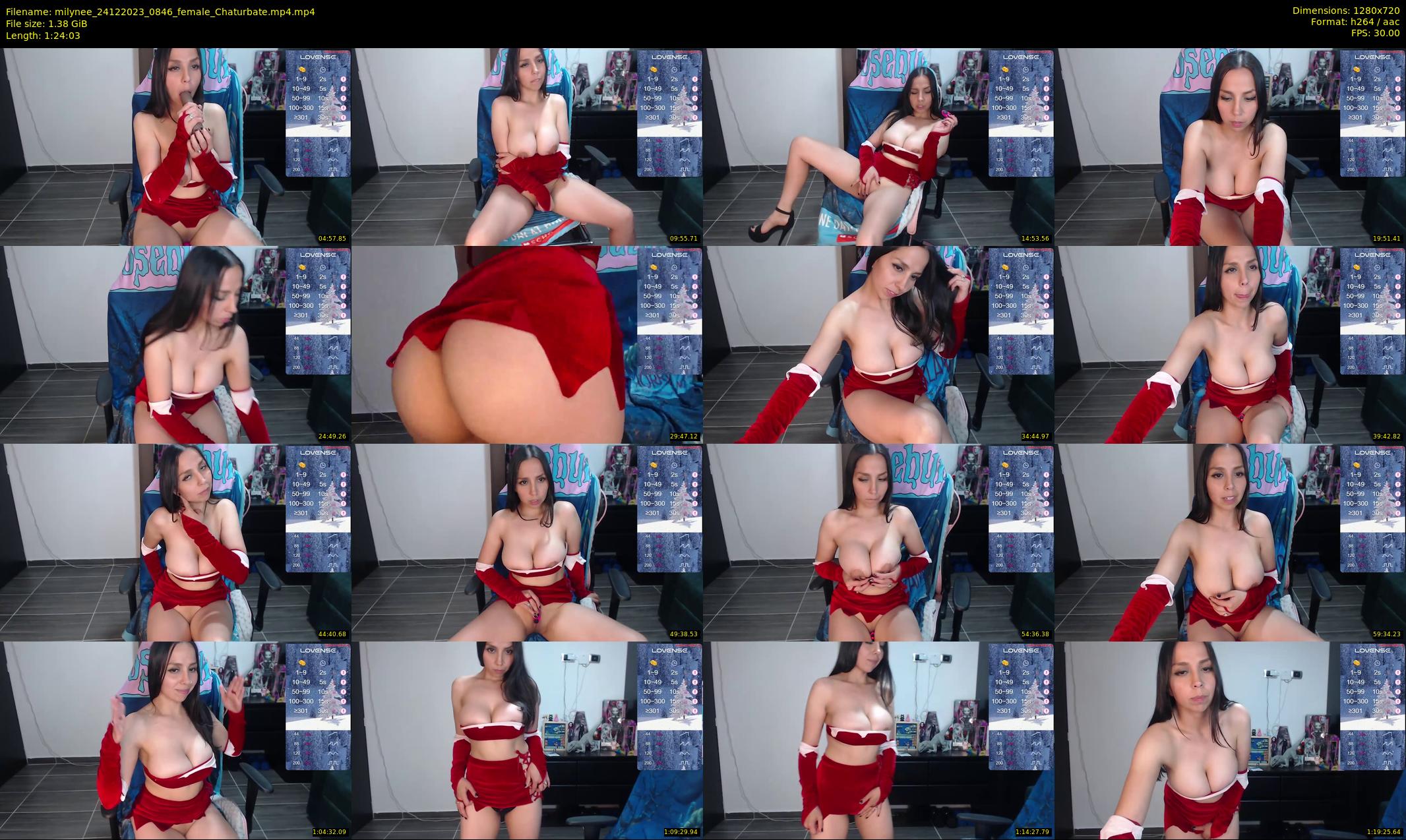 milynee — 85 minute Chaturbate female cam show recording, 720p, Dec 24, 2023