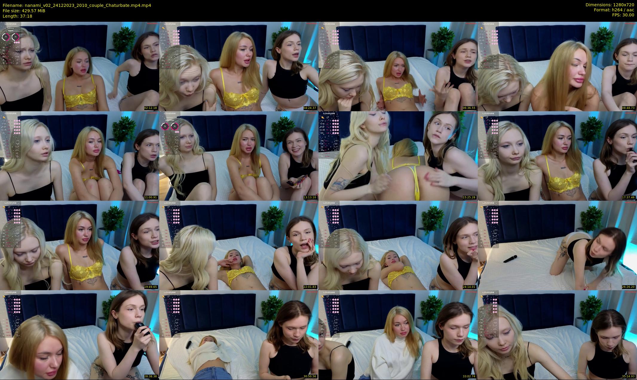 nanami_v02 — 38 minute Chaturbate couple cam show recording, 720p, Dec 24, 2023