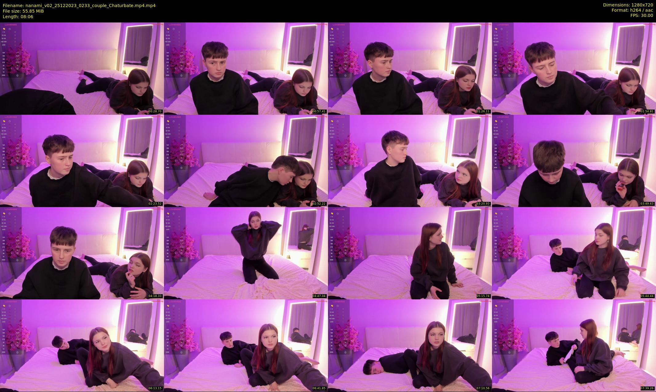 nanami_v02 — 9 minute Chaturbate couple cam show recording, 720p, Dec 25, 2023