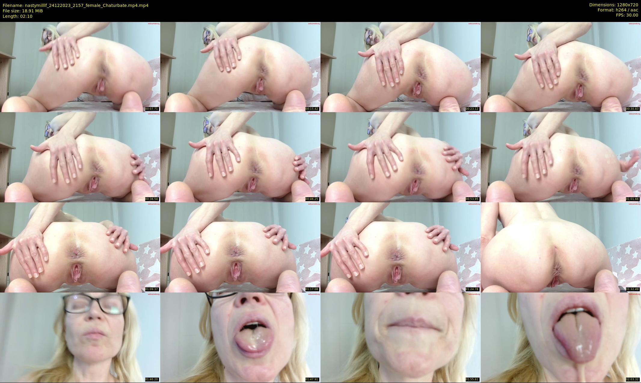 nastymilllf — 3 minute Chaturbate female cam show recording, 720p, Dec 24, 2023