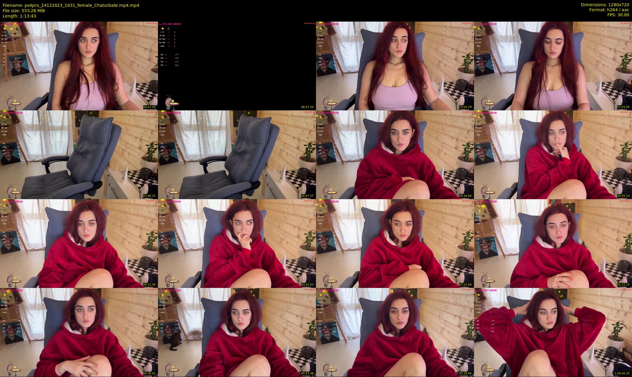 ps4pro — 74 minute Chaturbate female cam show recording, 720p, Dec 24, 2023
