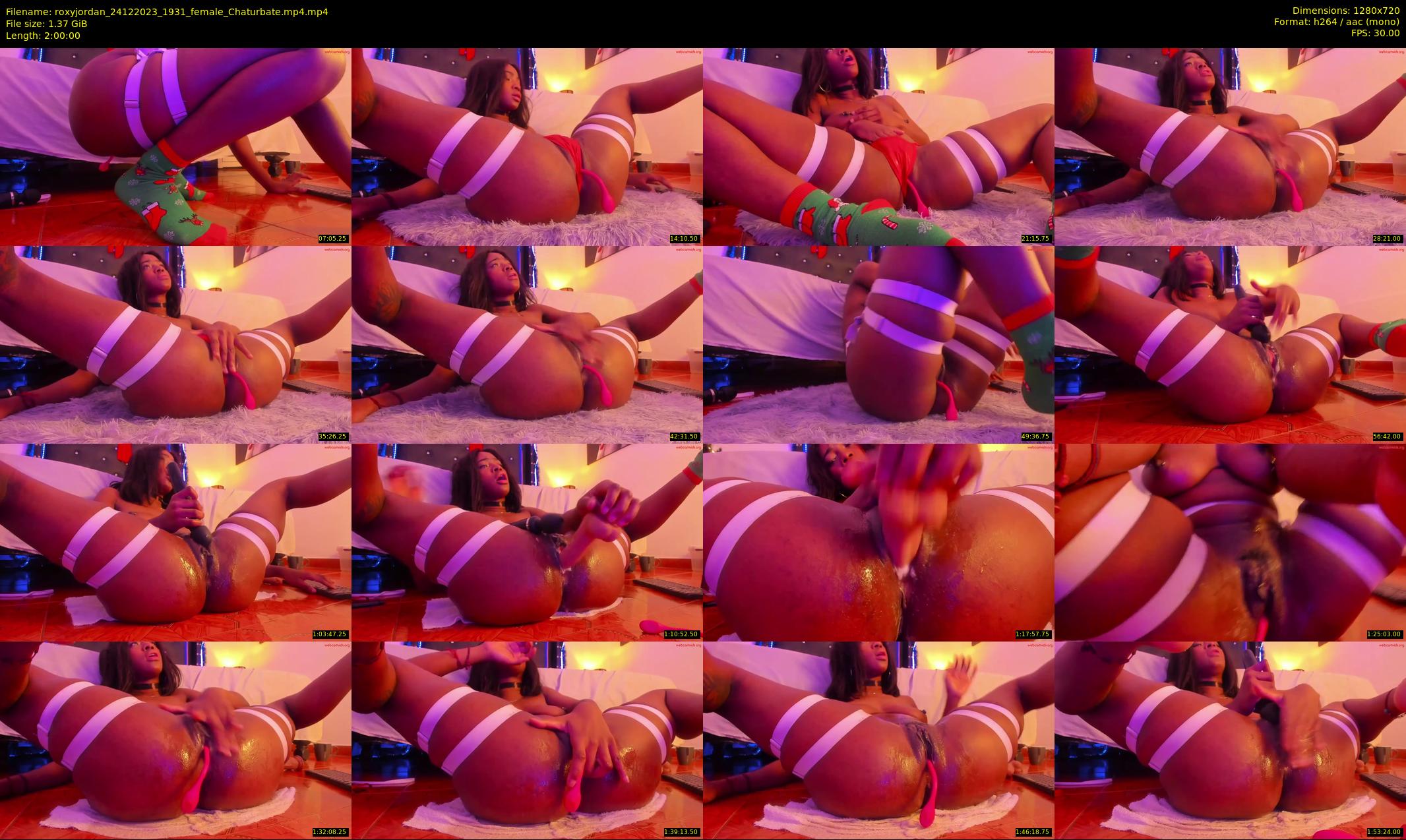roxyjordan — 120 minute Chaturbate female cam show recording, 720p, Dec 24, 2023